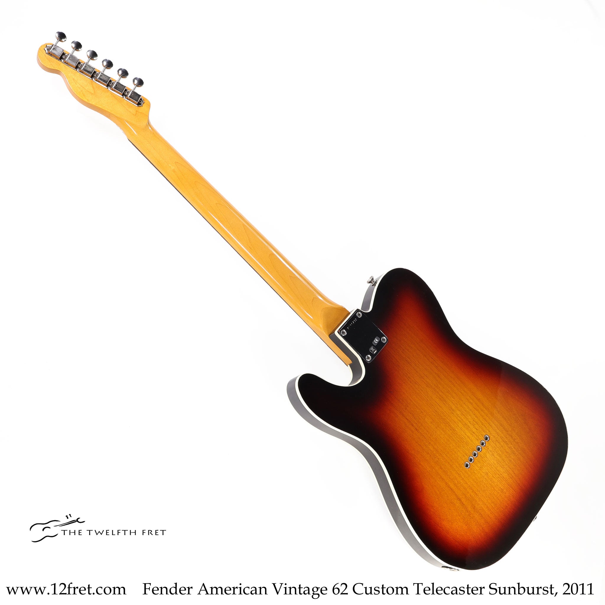 Fender American Vintage 62 Custom Telecaster Sunburst, 2011 - The Twelfth Fret