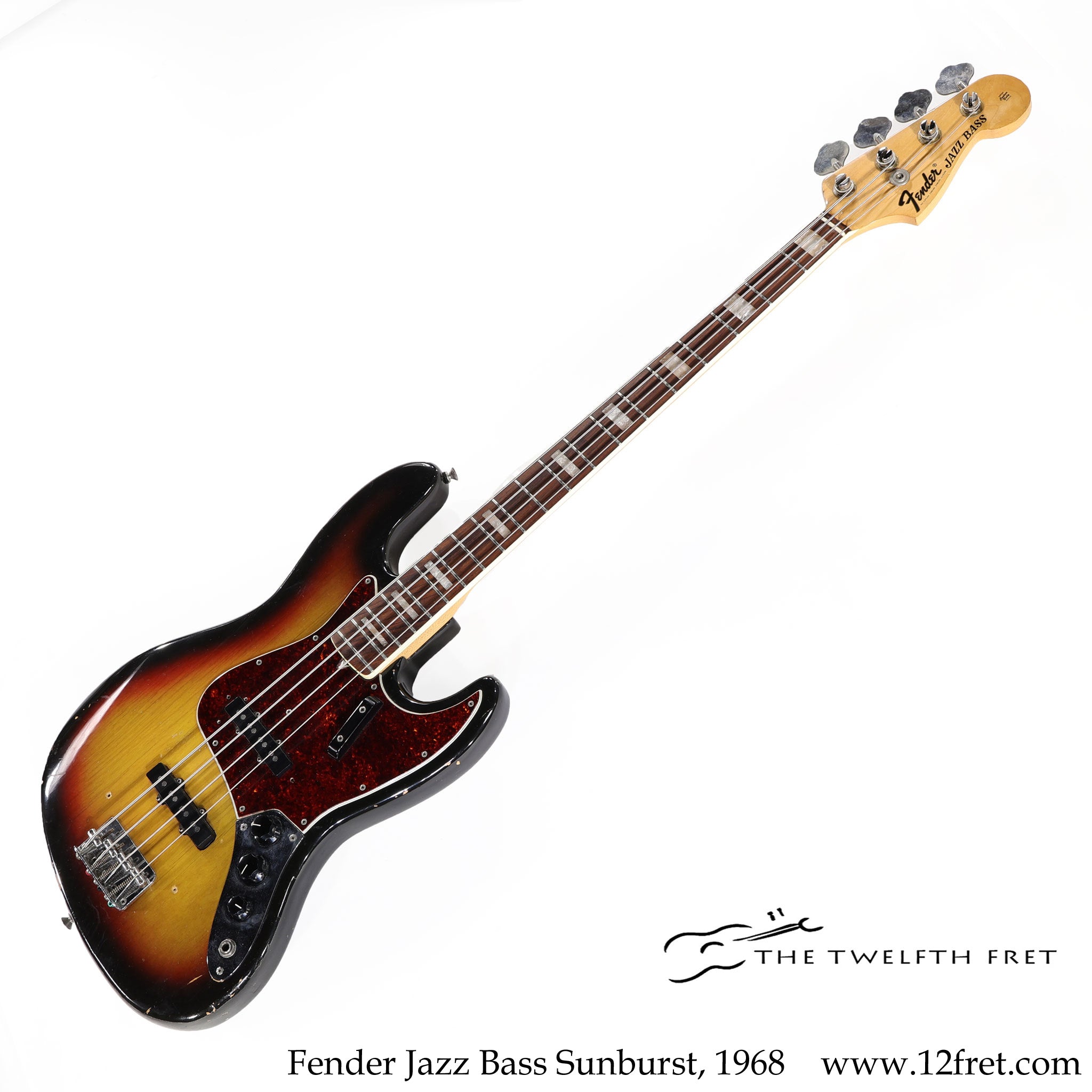 Fender Jazz Bass Sunburst, 1968 - The Twelfth Fret