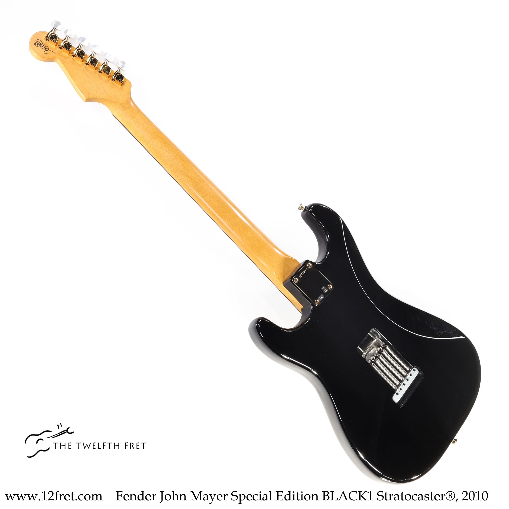 Fender John Mayer Special Edition BLACK1 Stratocaster 2010  - The Twelfth Fret