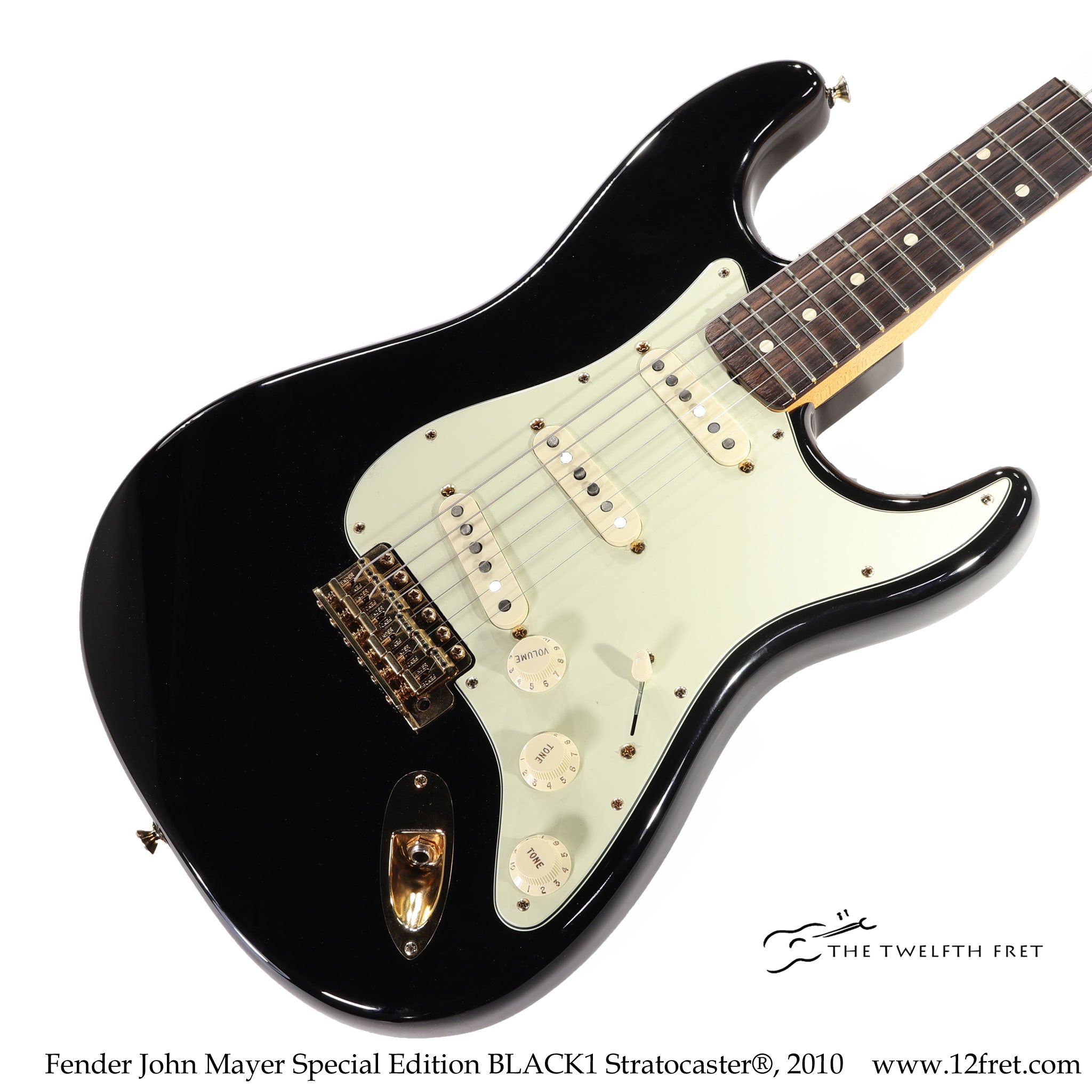 Fender John Mayer Special Edition BLACK1 Stratocaster 2010  - The Twelfth Fret