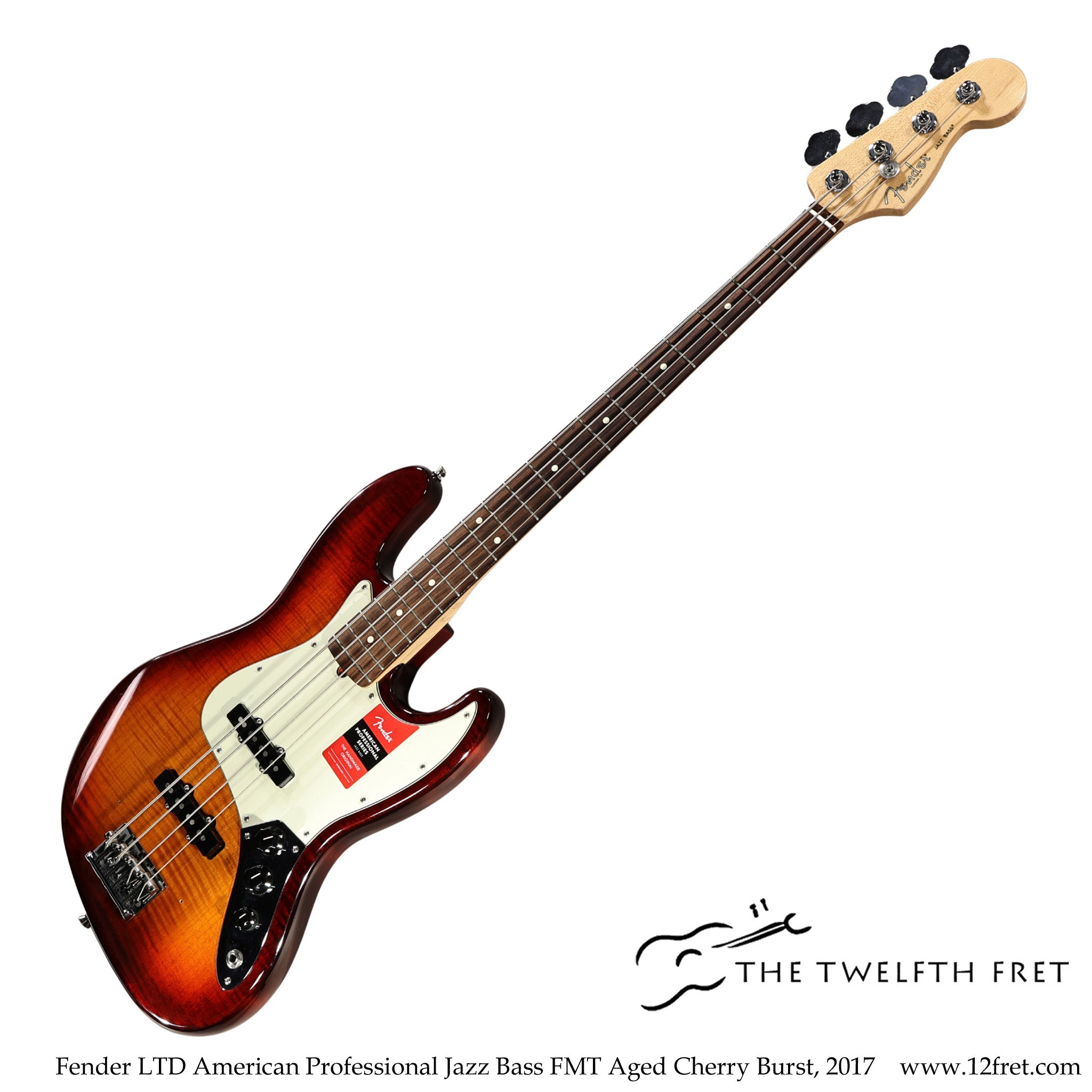 Fender LTD American Professional Jazz Bass FMT Aged Cherry Burst, 2017 - The Twelfth Fret