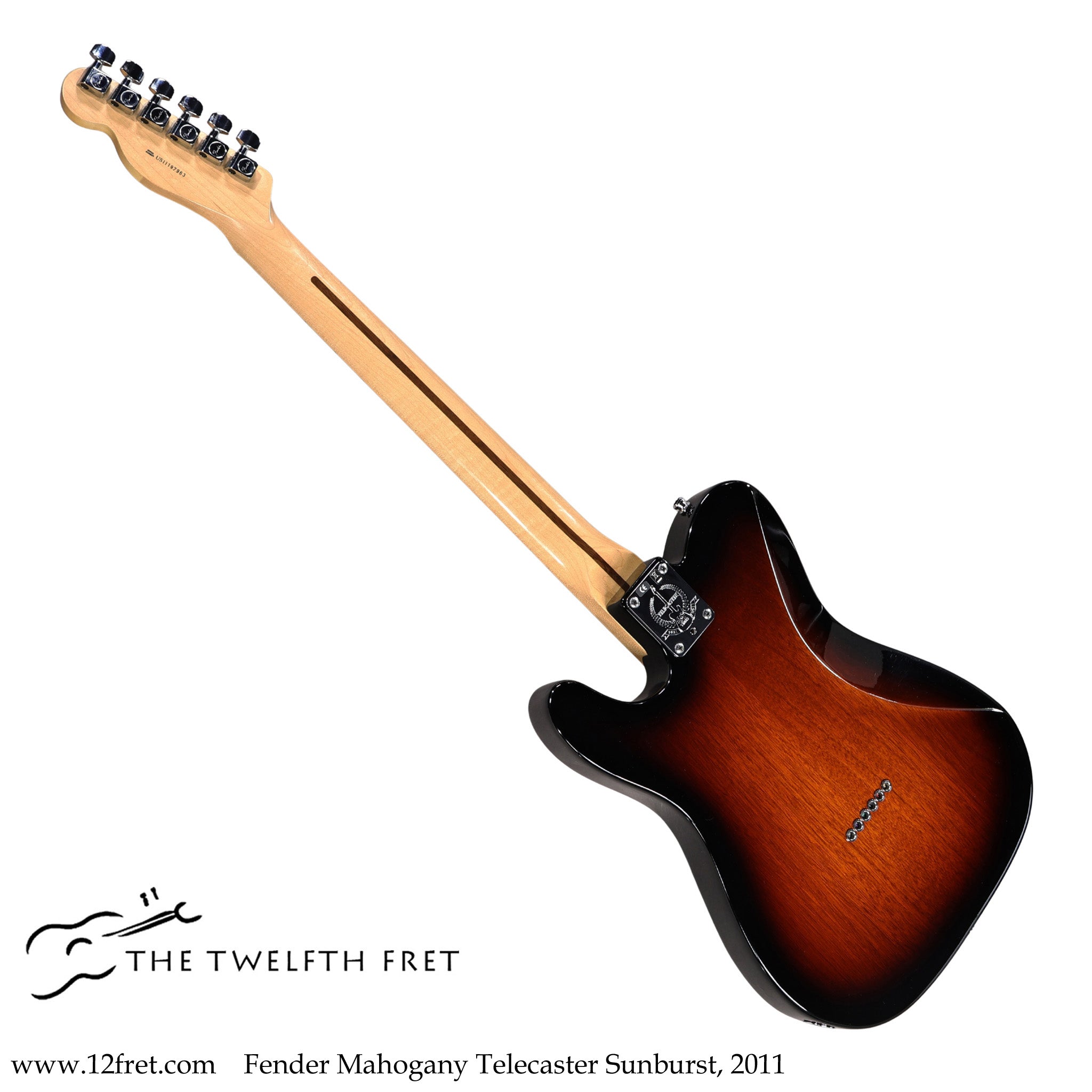 Fender Mahogany Telecaster Sunburst, 2011 - The Twelfth Fret