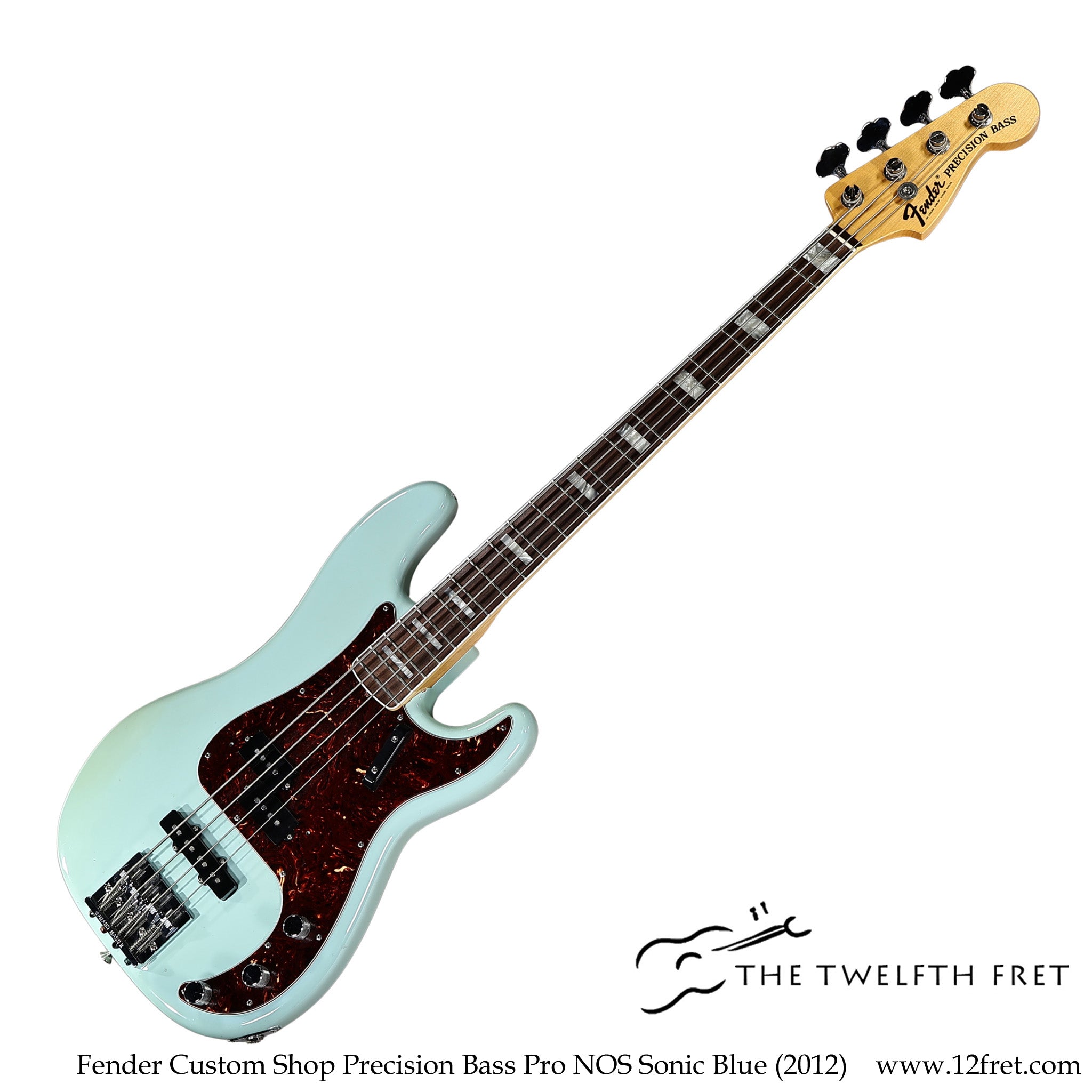 Fender Custom Shop Precision Bass Pro NOS Sonic Blue (2012) - The Twelfth Fret