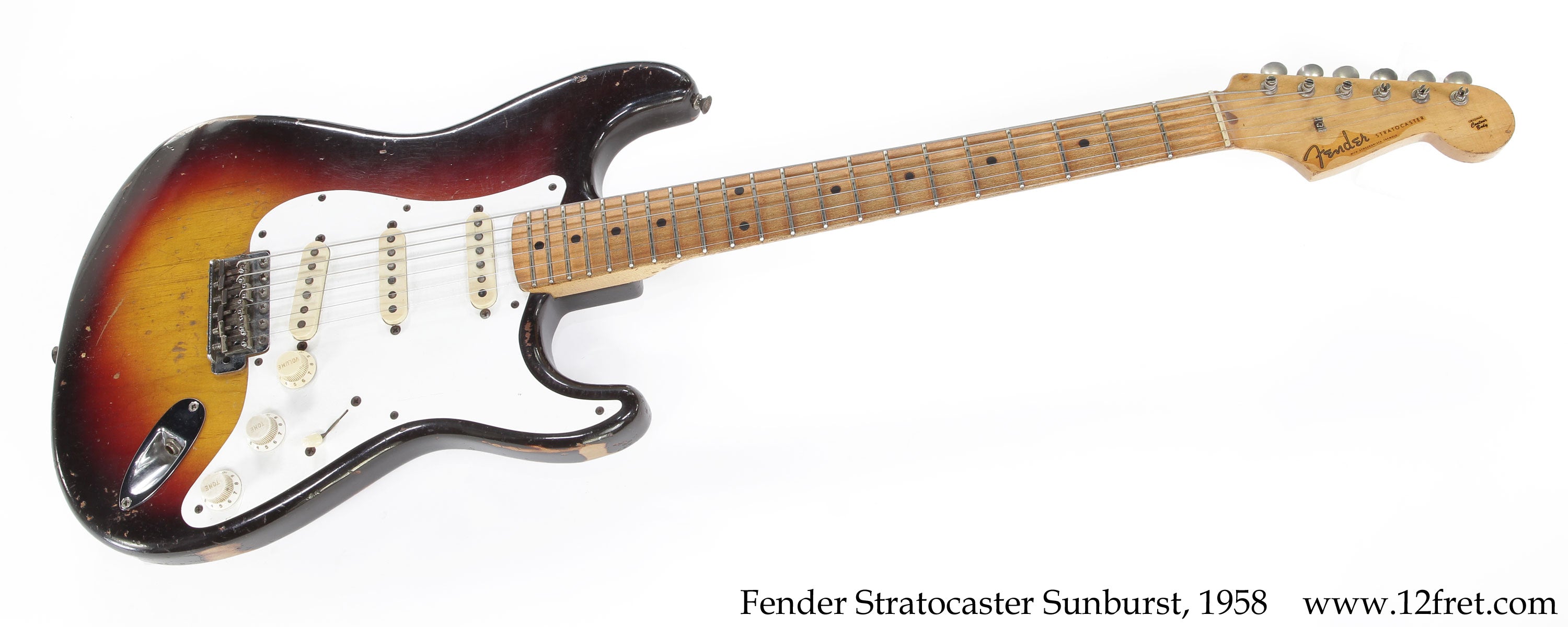 Fender Stratocaster Sunburst, 1958 - The Twelfth Fret