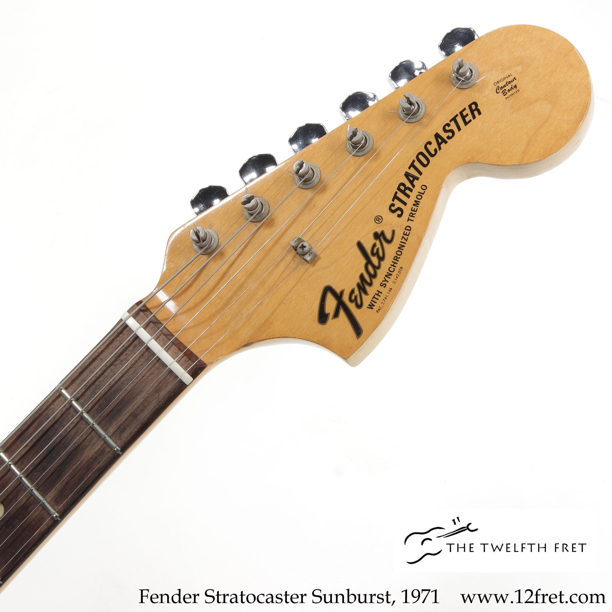 Fender Stratocaster Sunburst, 1971 - The Twelfth Fret