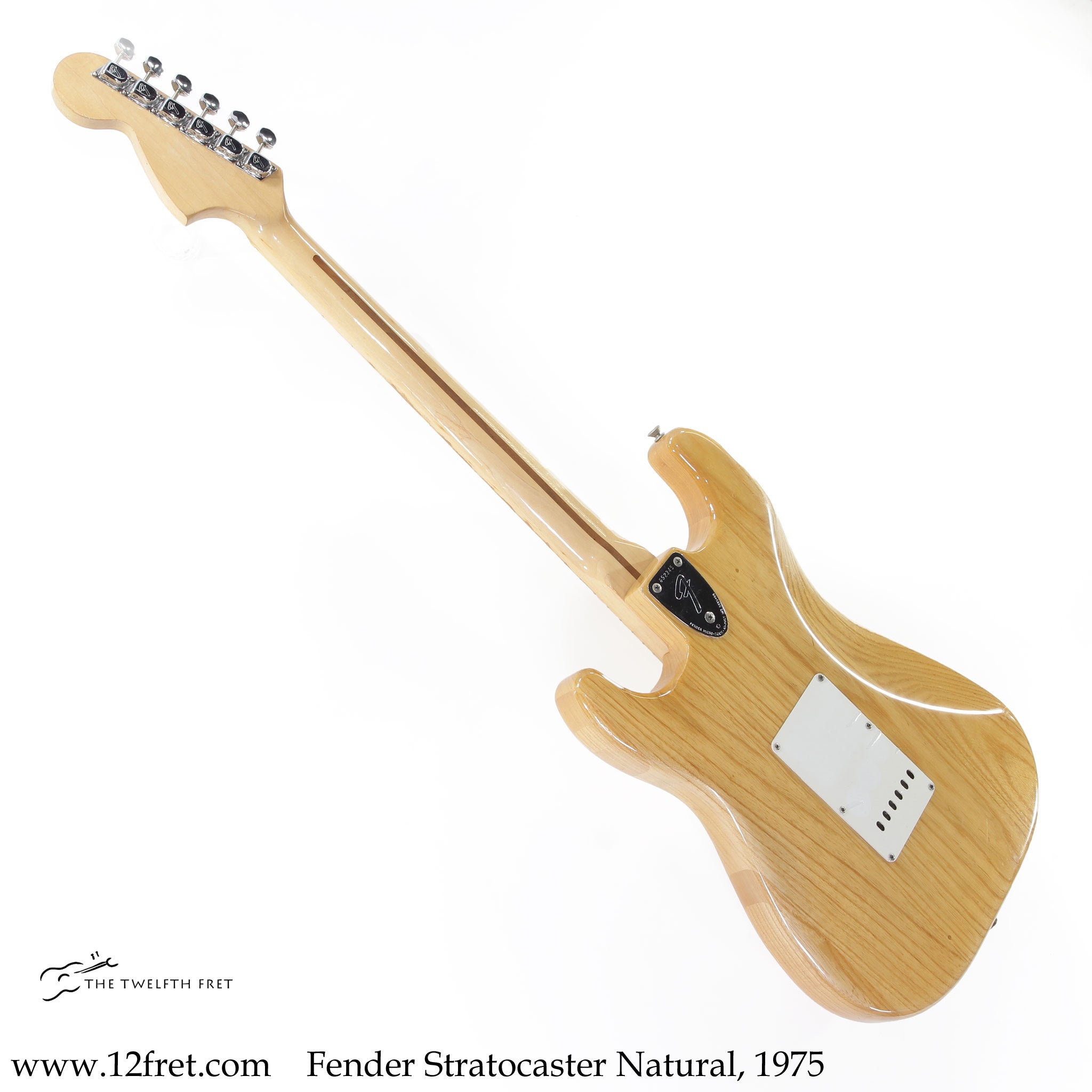 Fender Stratocaster Natural, 1975 - The Twelfth Fret