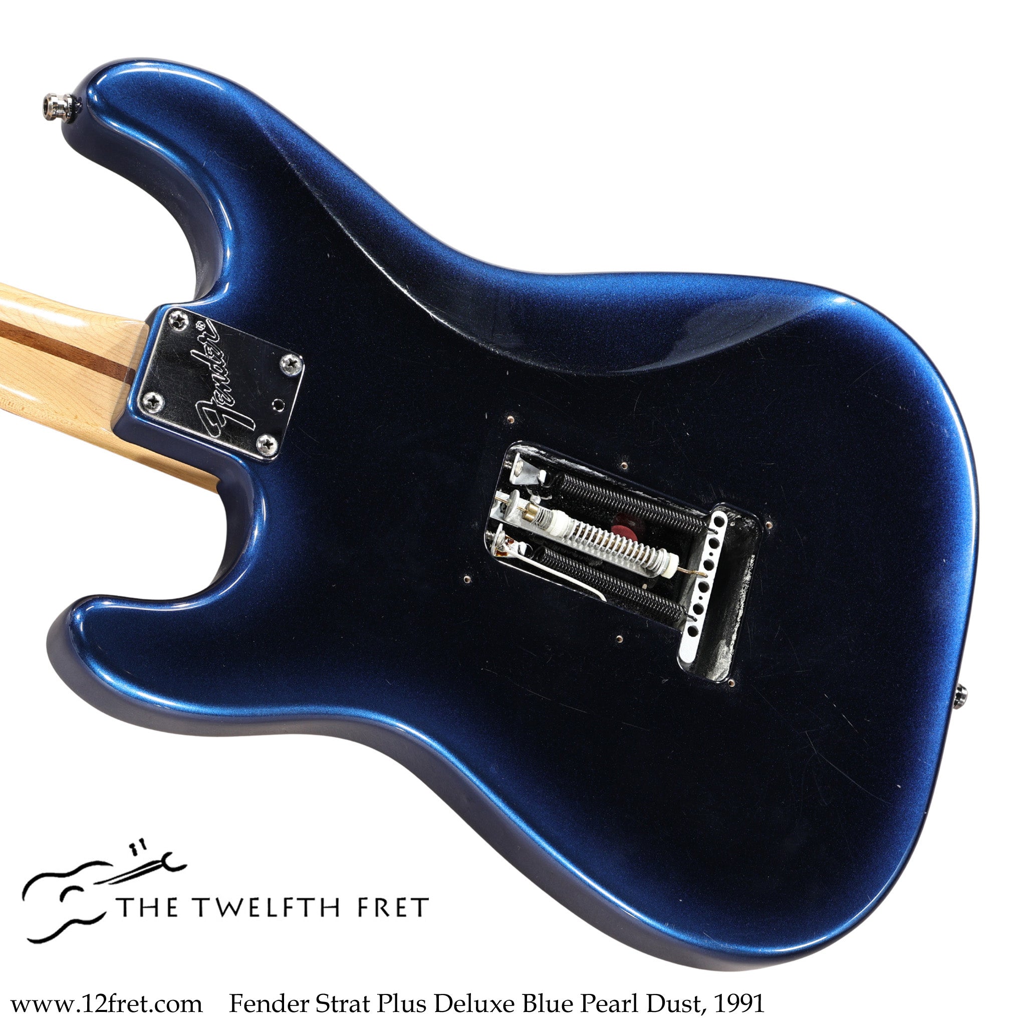 Fender Strat Plus Deluxe Blue Pearl Dust, 1991 - The Twelfth Fret