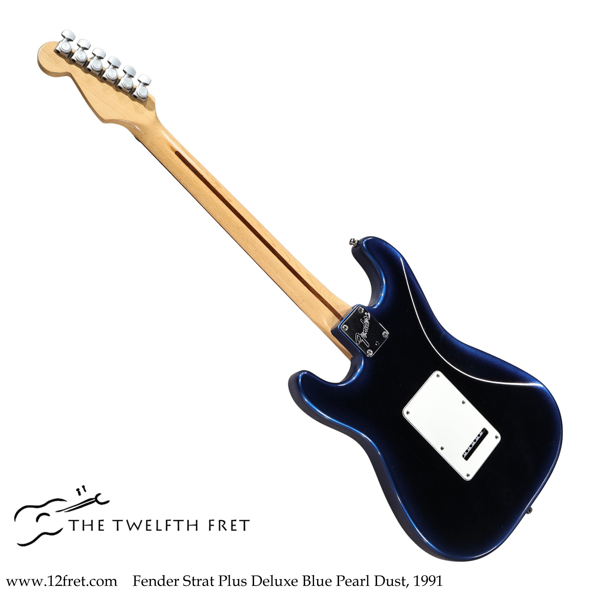 Fender Strat Plus Deluxe Blue Pearl Dust, 1991 - The Twelfth Fret