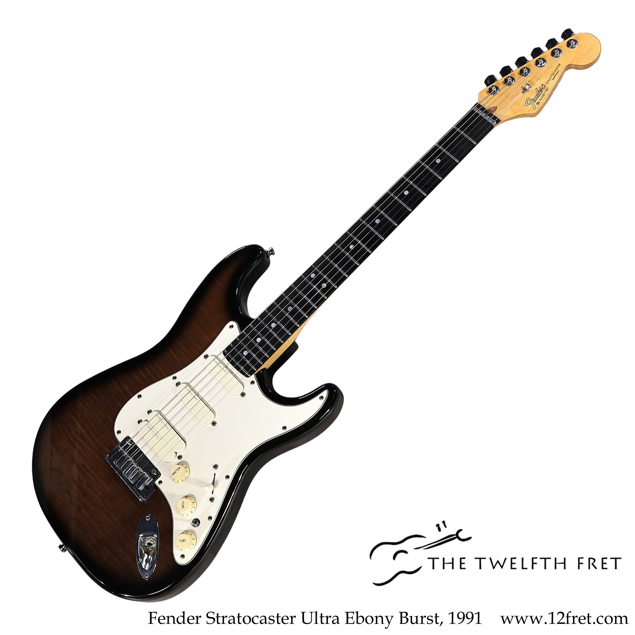 Fender Stratocaster Ultra Ebony Burst, 1991 - The Twelfth Fret