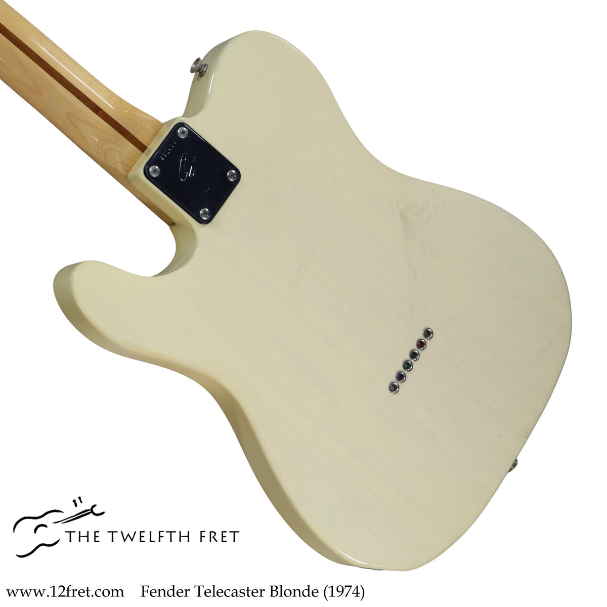 Fender Telecaster Blonde (1974) - The Twelfth Fret