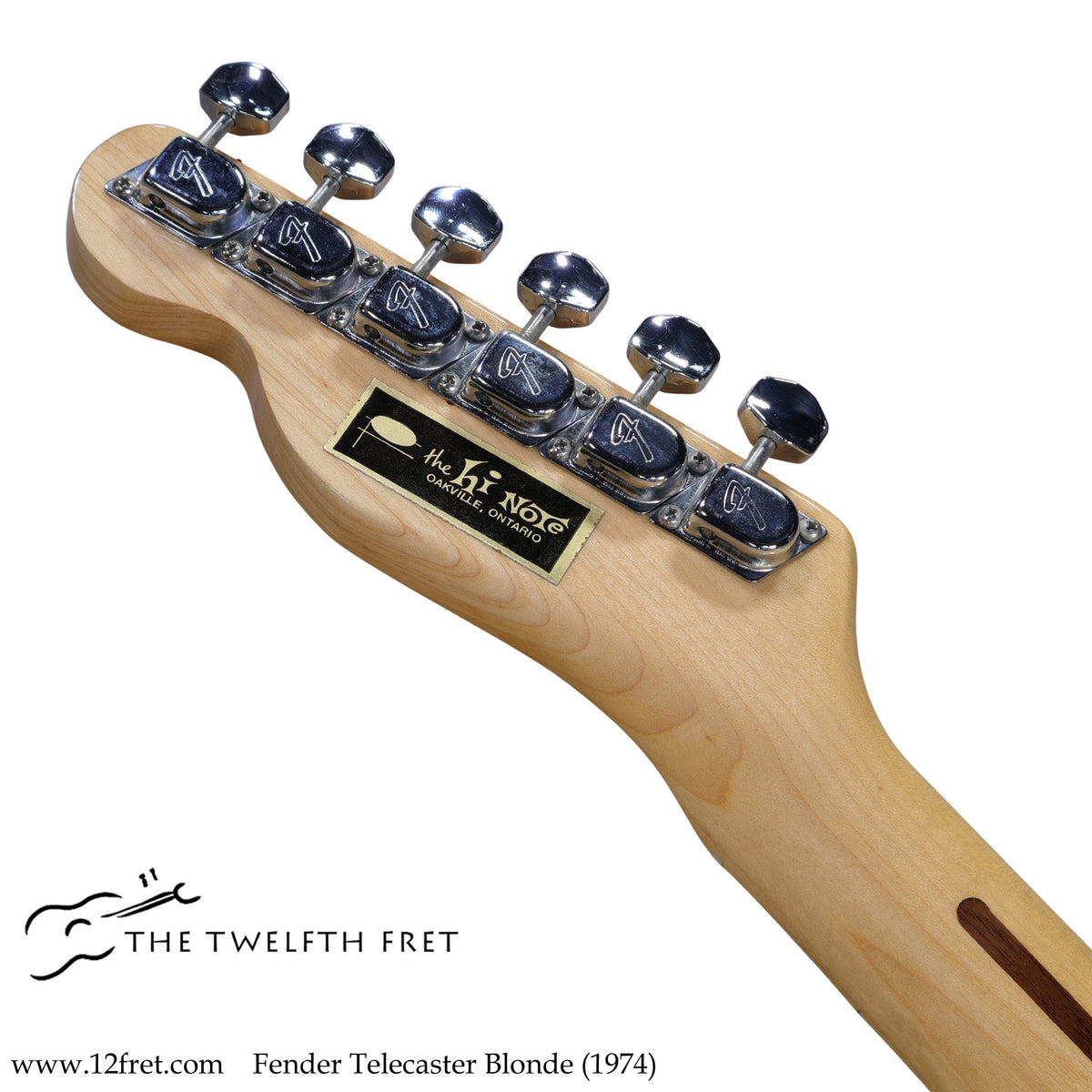 Fender Telecaster Blonde (1974) - The Twelfth Fret