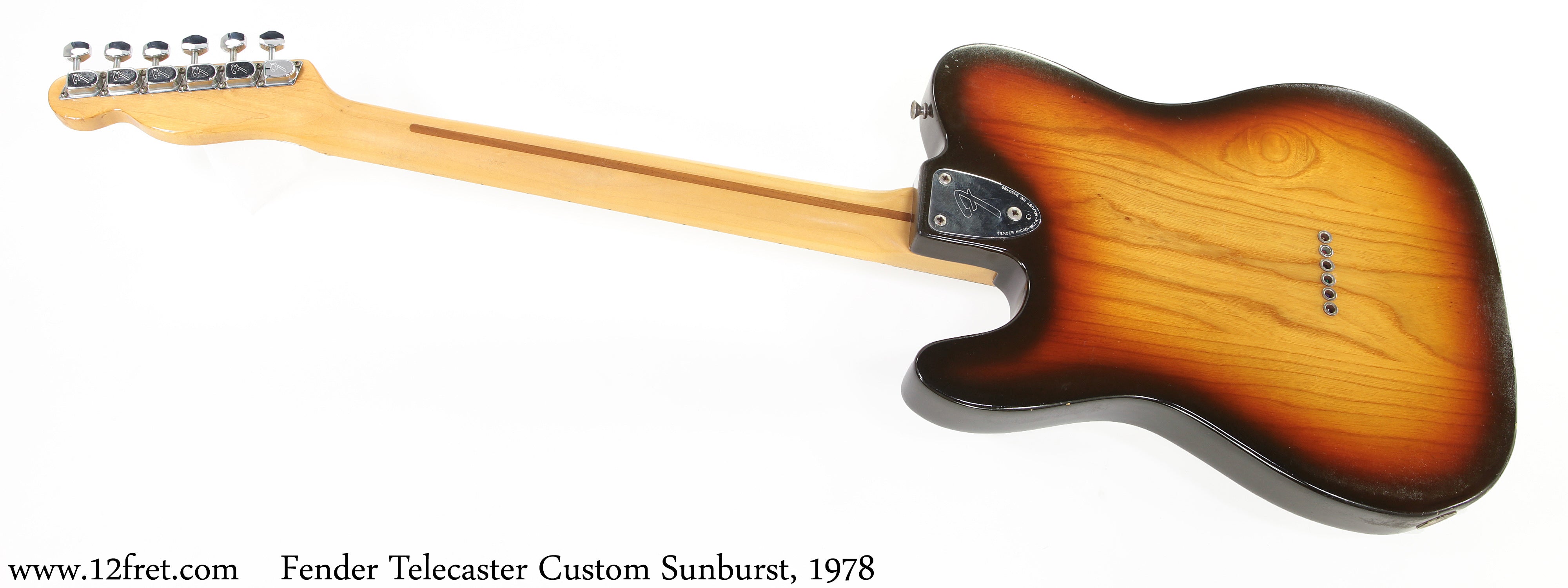 Fender Telecaster Custom Sunburst, 1978 - The Twelfth Fret