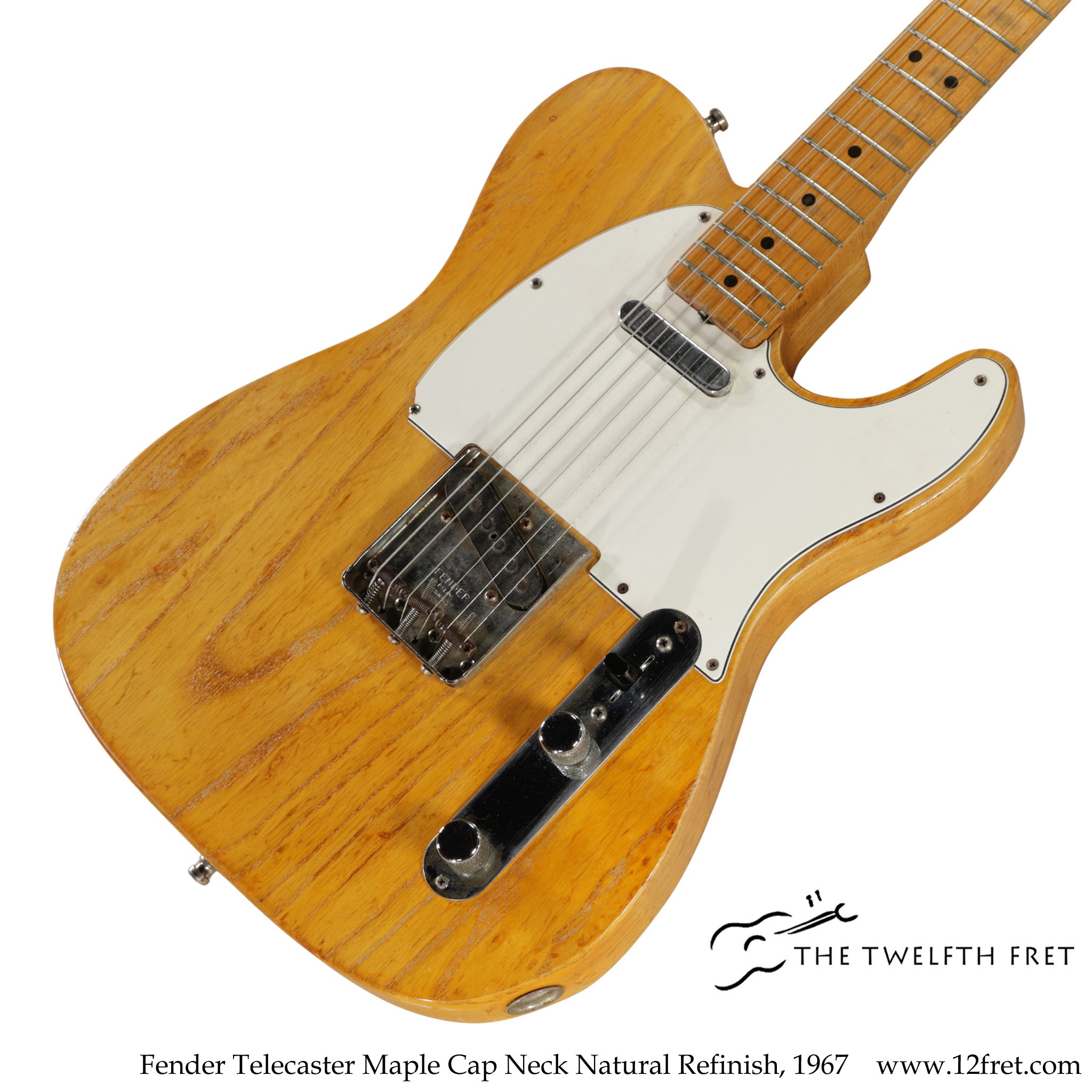 Fender Telecaster Maple Cap Neck Natural Refinish, 1967 - The Twelfth Fret