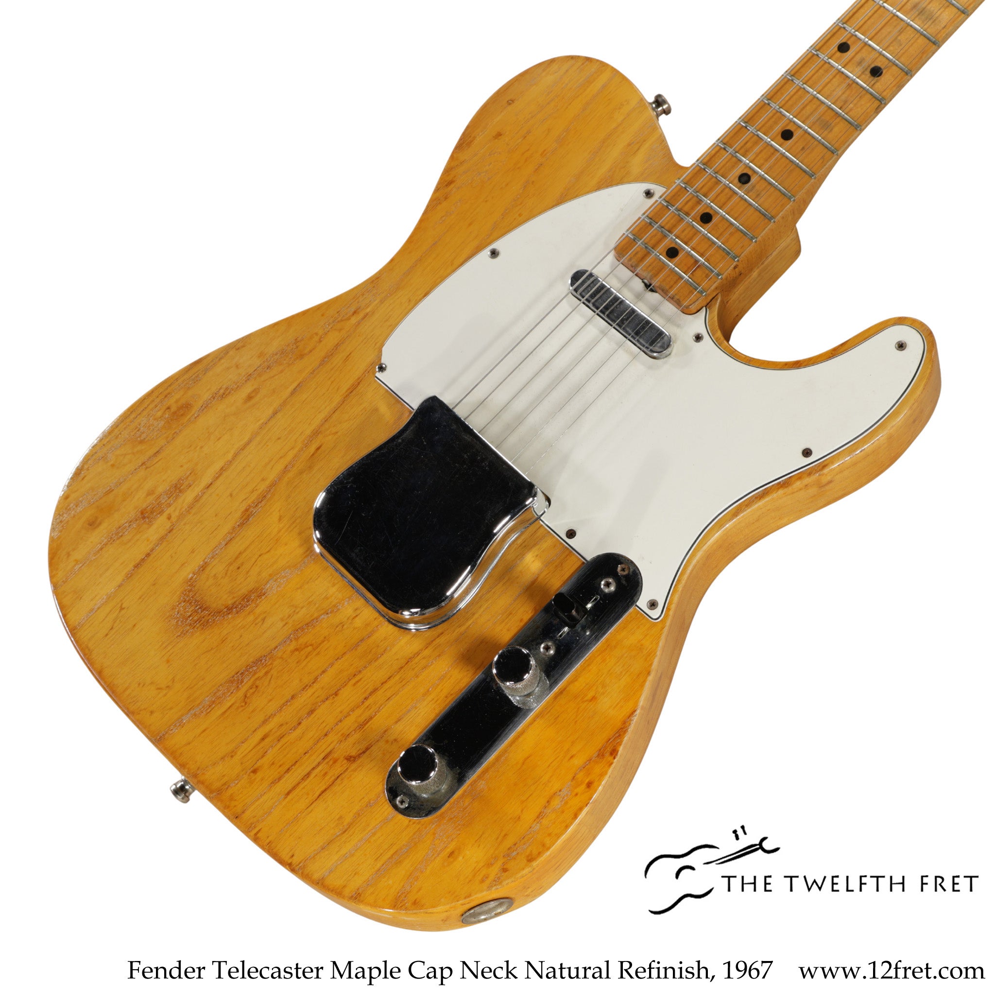 Fender Telecaster Maple Cap Neck Natural Refinish, 1967 - The Twelfth Fret