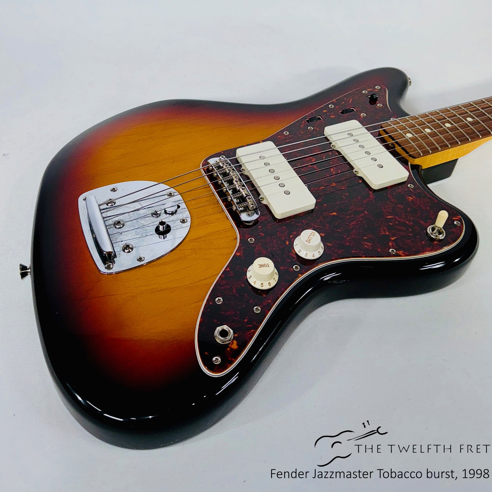 Fender Jazzmaster Tobacco Burst, 1998 Electric Guitar [USED] - The Twelfth Fret