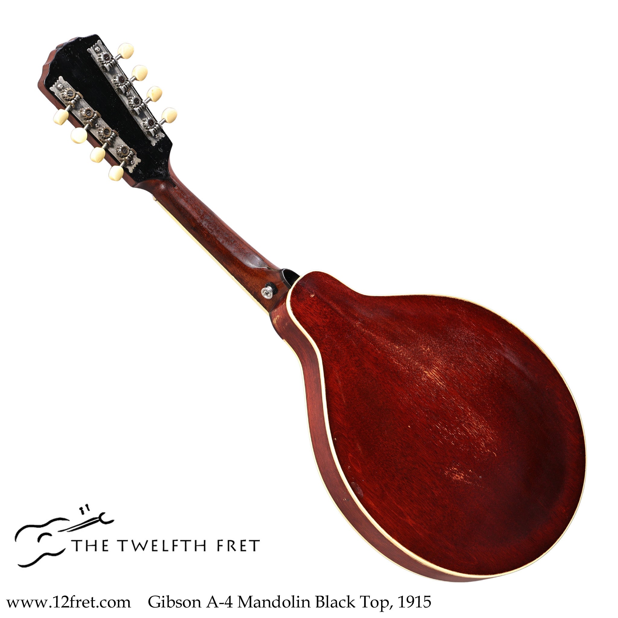 Gibson A-4 Mandolin Black Top, 1915 - The Twelfth Fret