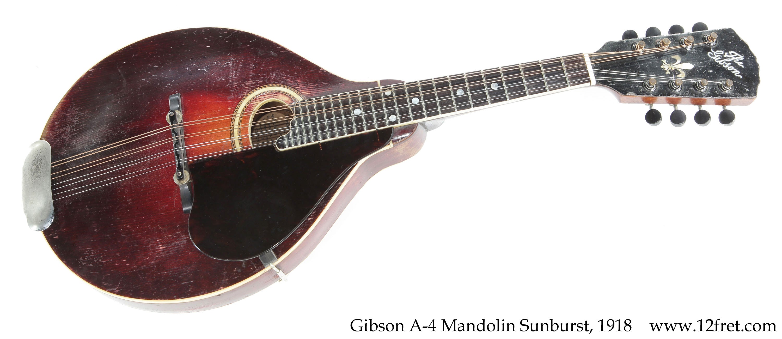 Gibson A-4 Mandolin Sunburst, 1918 - The Twelfth Fret
