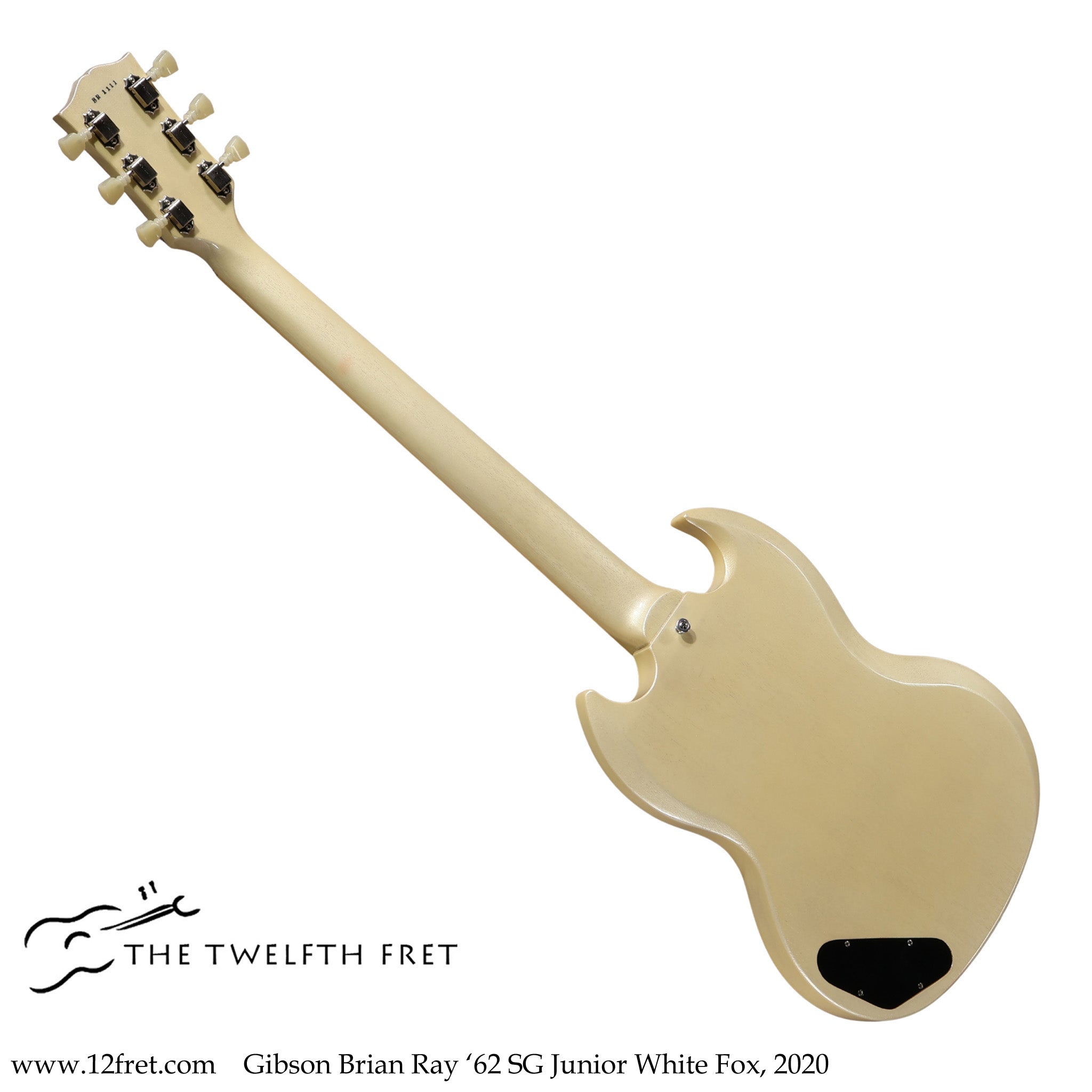Gibson Brian Ray '62 SG Junior White Fox, 2020 - The Twelfth Fret
