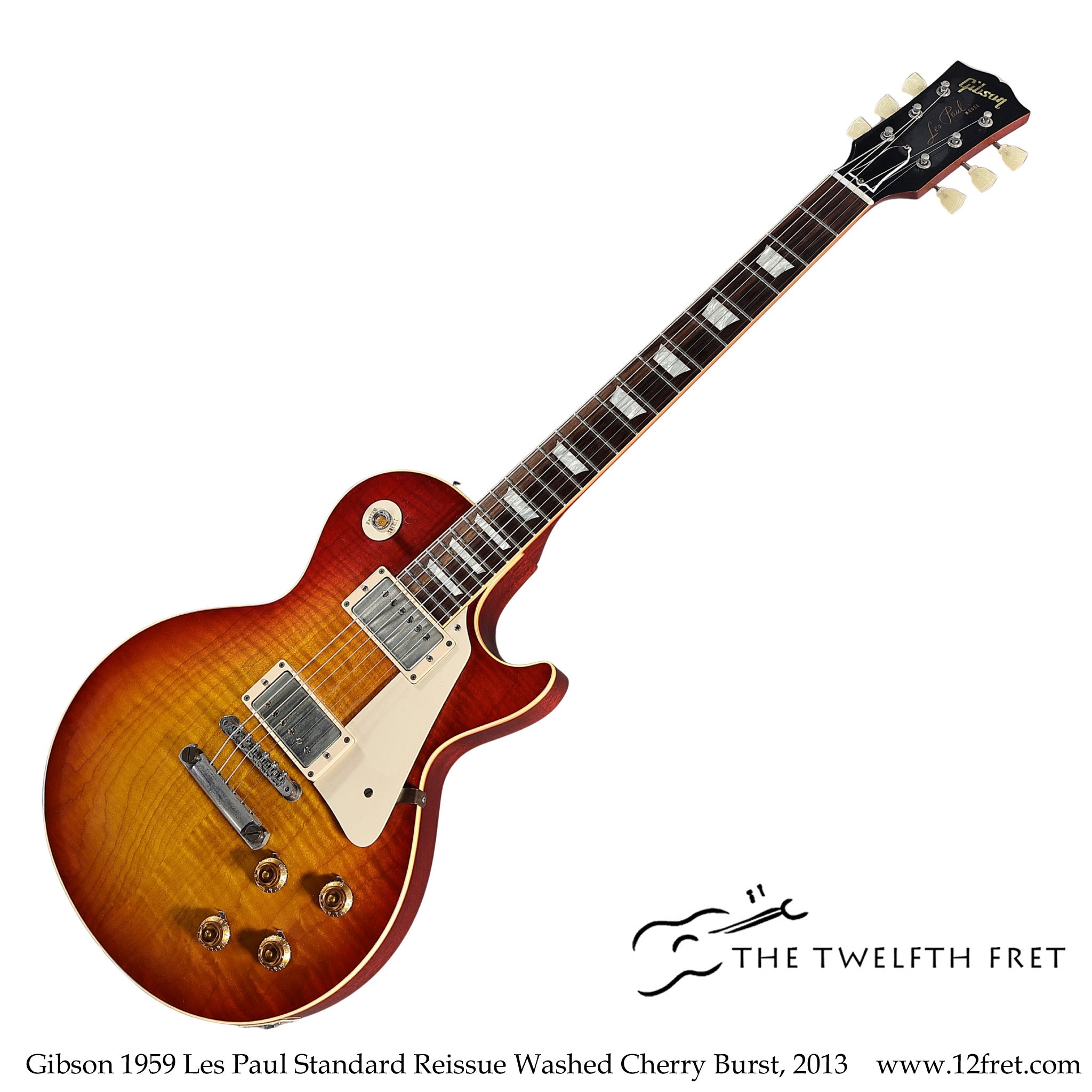 Gibson 1959 Les Paul Standard Reissue Washed Cherry Burst, 2013 - The Twelfth Fret