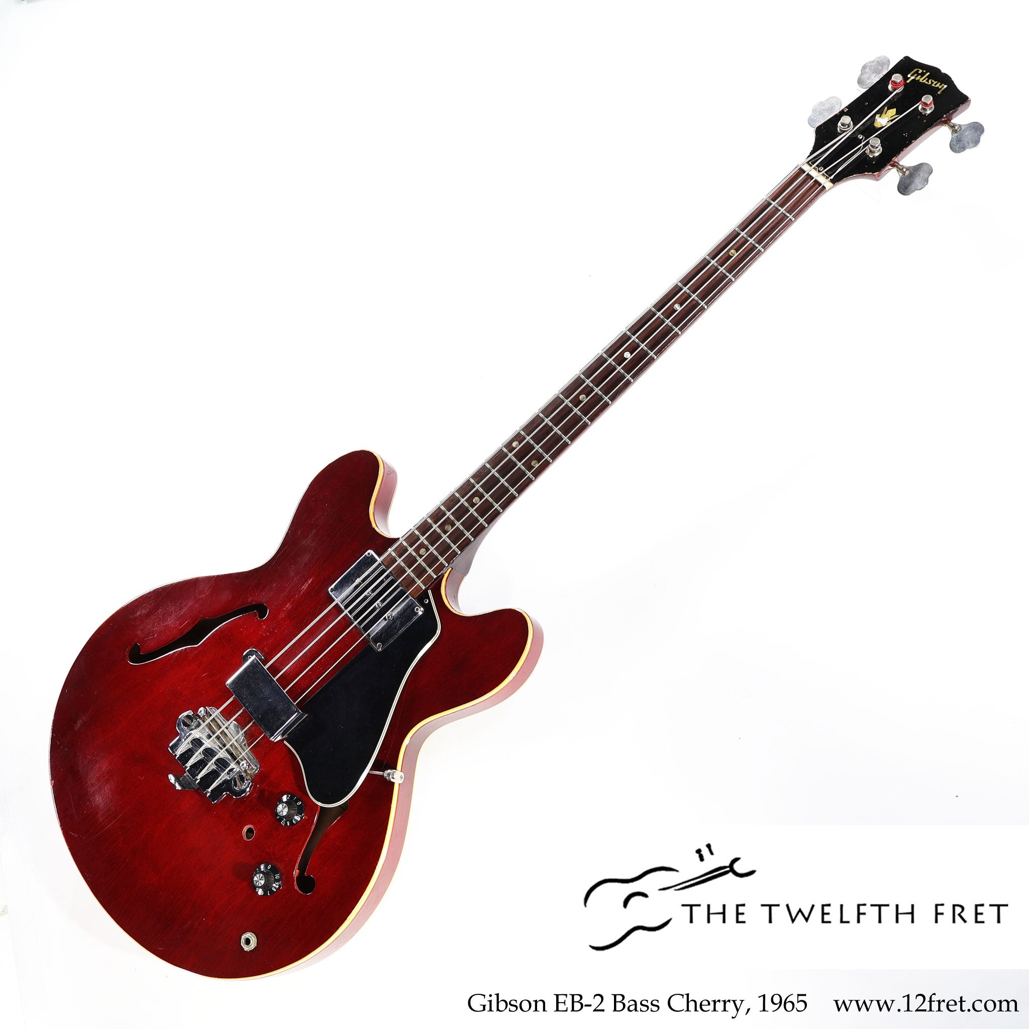 Gibson EB-2 Bass Guitar Cherry, 1965 - The Twelfth Fret