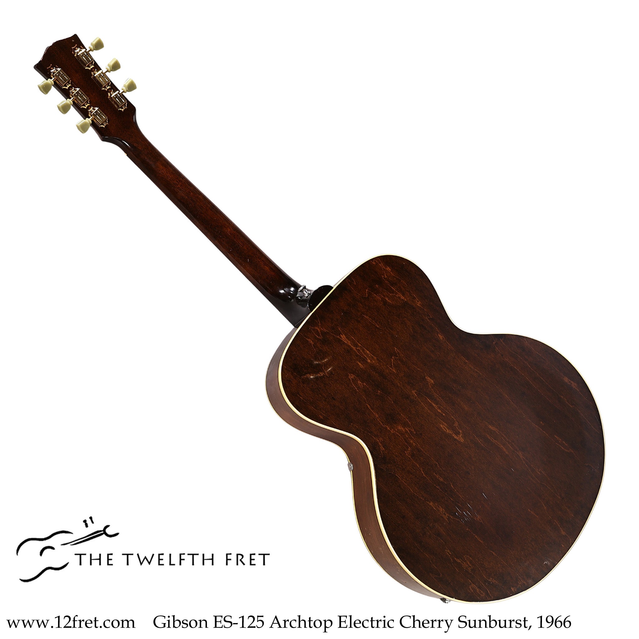 Gibson ES-125 Archtop Electric Cherry Sunburst, 1966 - The Twelfth Fret