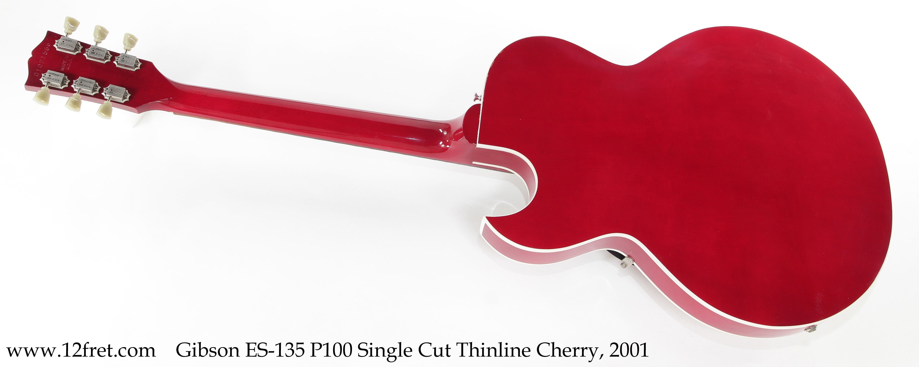 Gibson ES-135 P100 Thinline Single Cut Cherry, 2001 - The Twelfth Fret