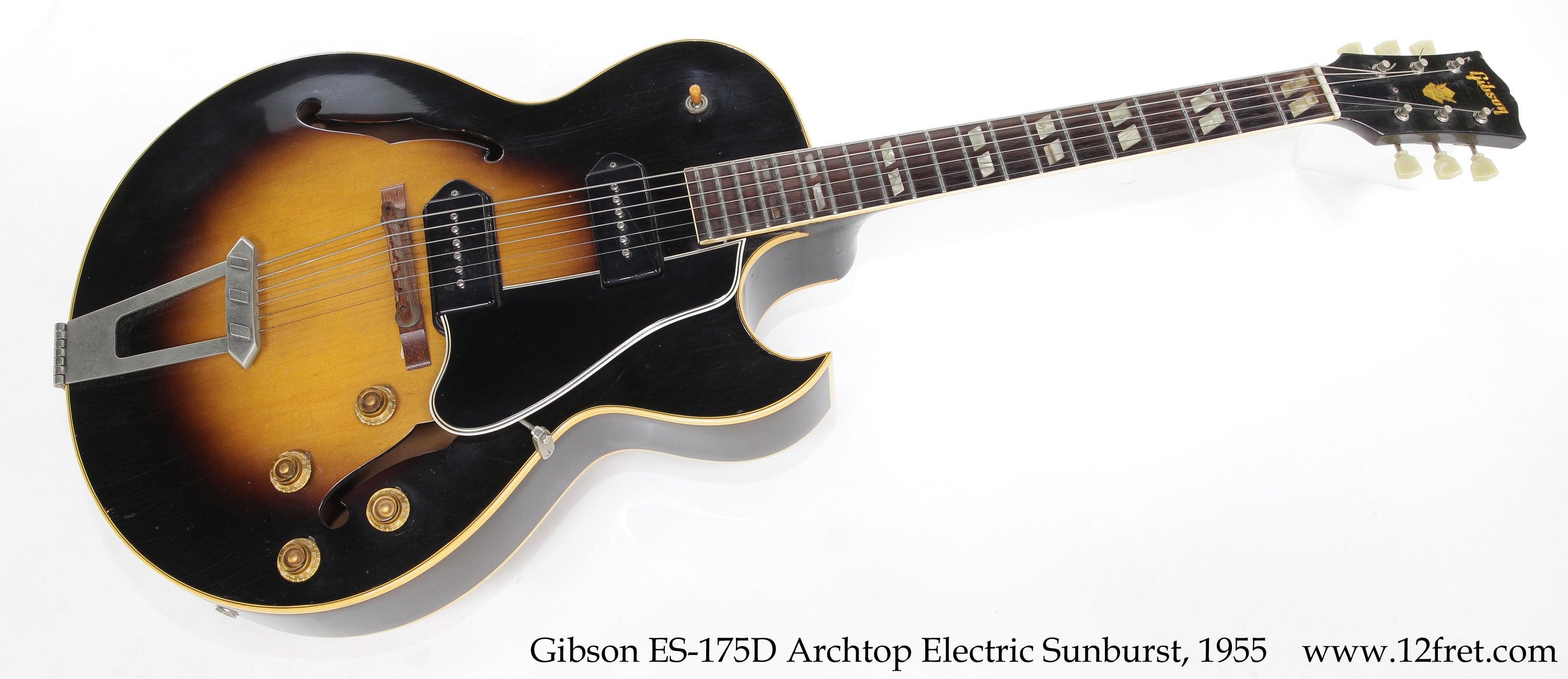 Gibson ES-175D Archtop Electric Sunburst, 1955 - The Twelfth Fret
