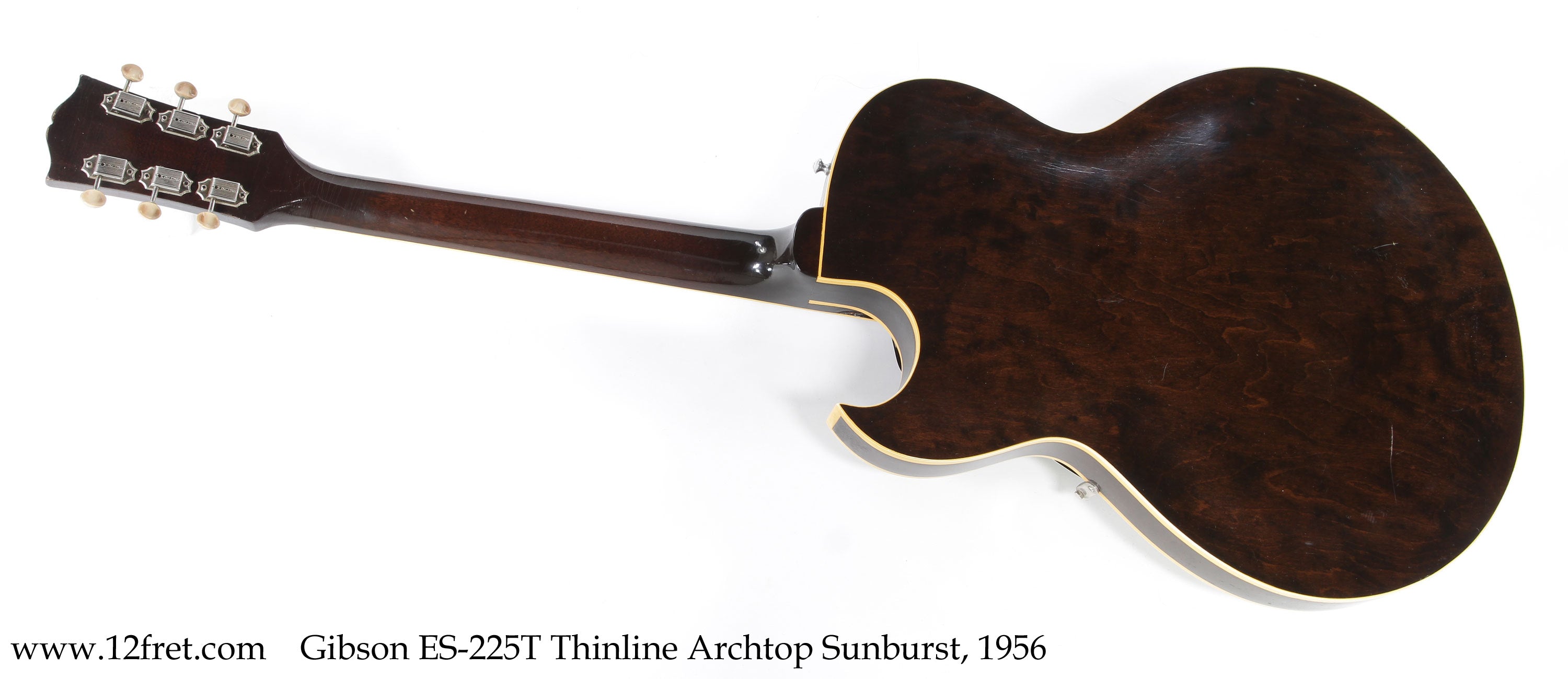 Gibson ES-225T Thinline Archtop Sunburst, 1956 - The Twelfth Fret