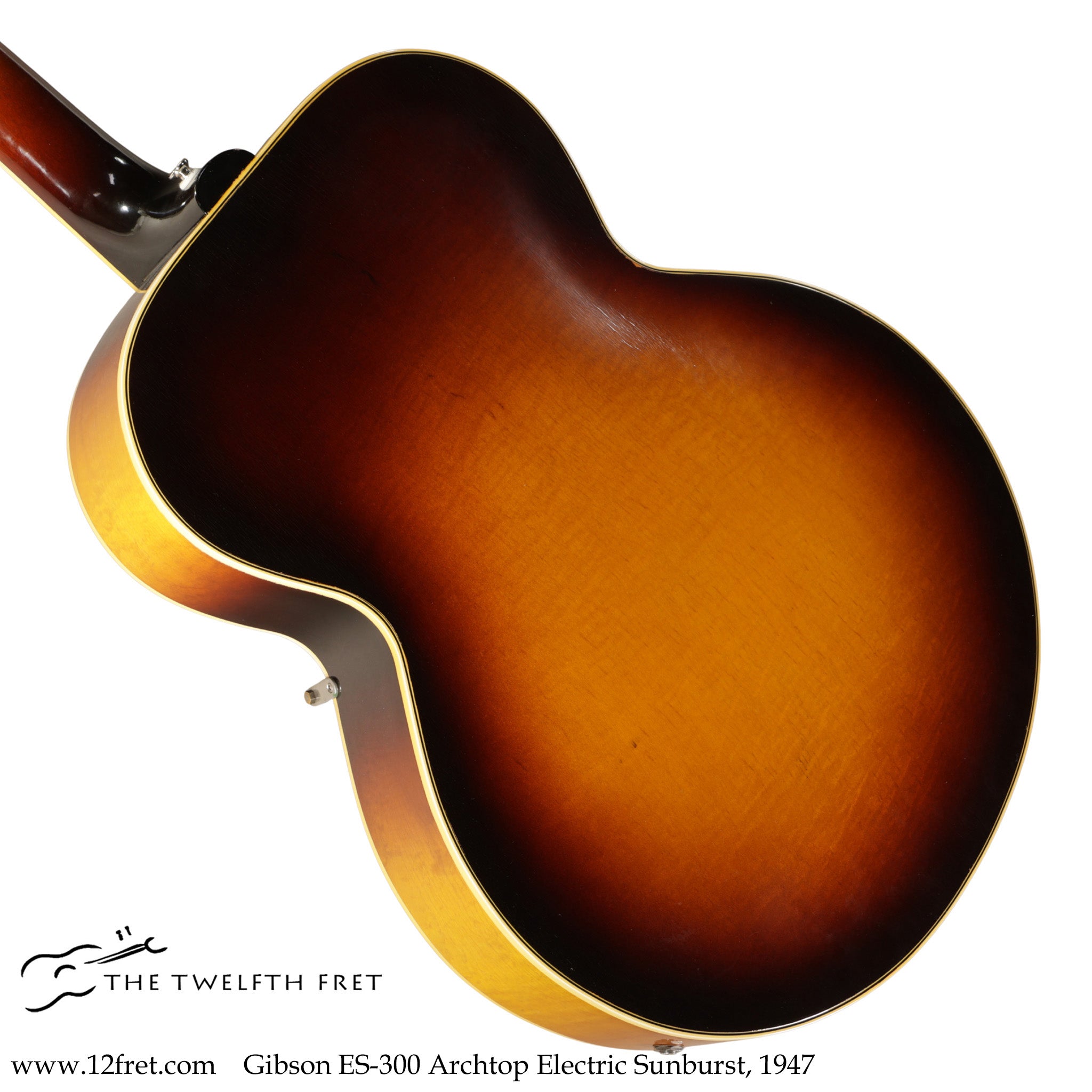 Gibson ES-300 Archtop Electric Sunburst, 1947 - The Twelfth Fret