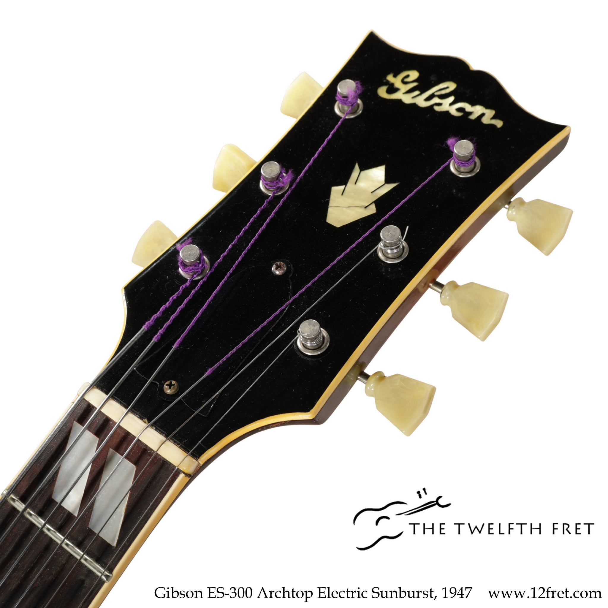 Gibson ES-300 Archtop Electric Sunburst, 1947 - The Twelfth Fret
