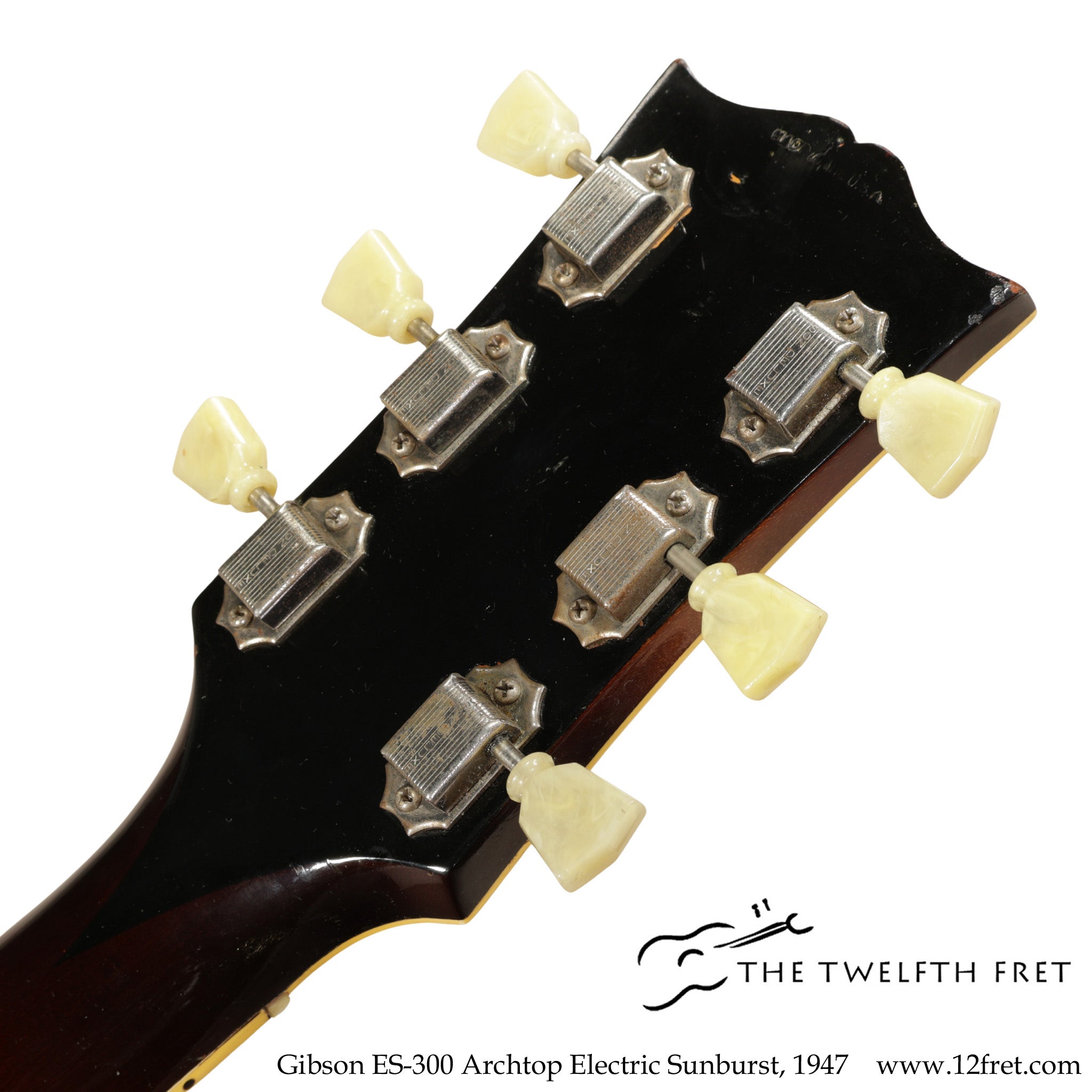 Gibson ES-300 Archtop Electric Sunburst, 1947 - The Twelfth Fret