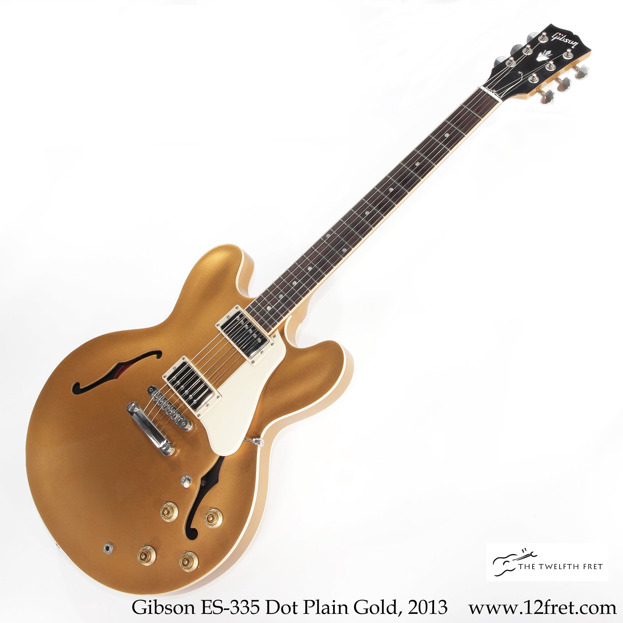 Gibson ES-335 Dot Plain Gold, 2013 - The Twelfth Fret