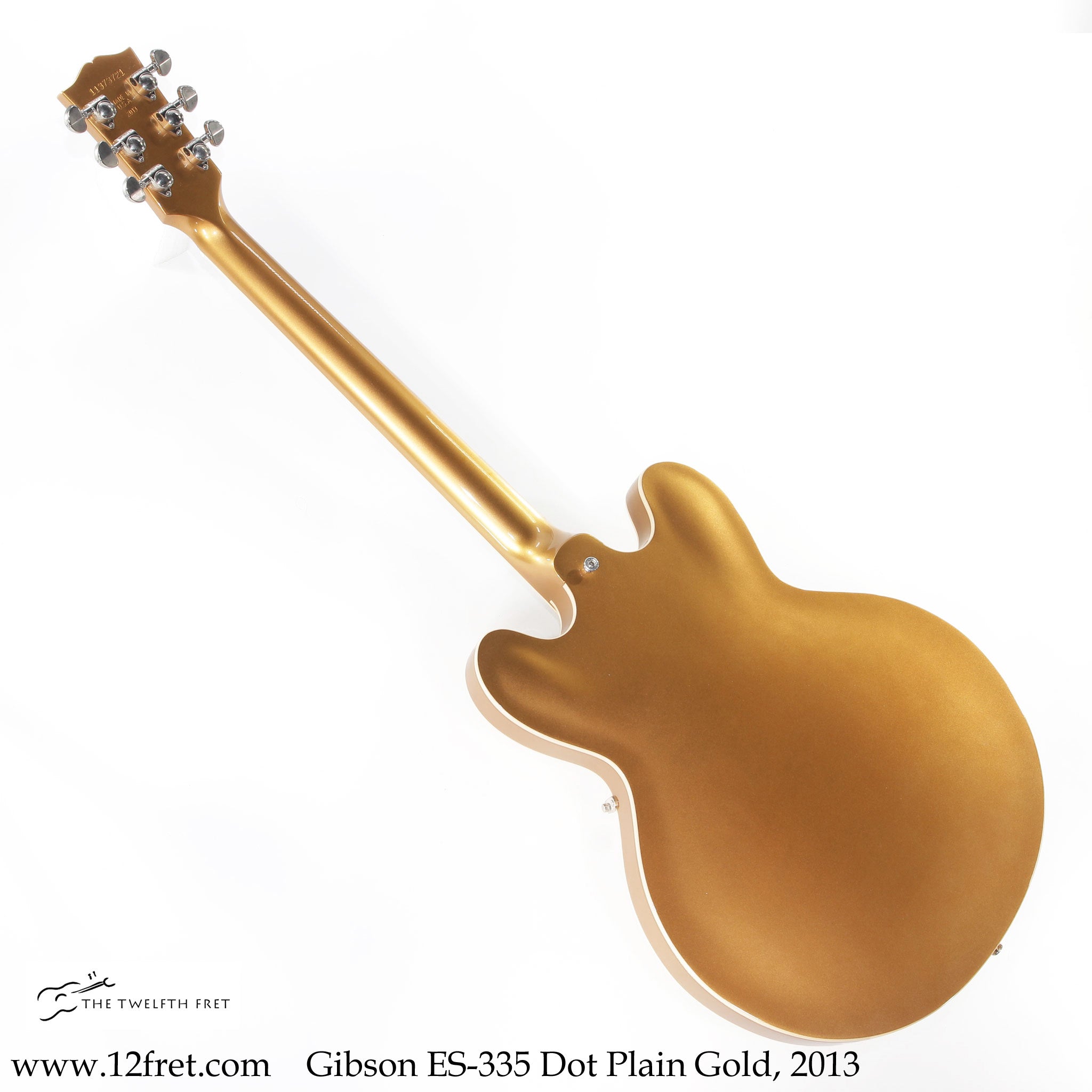 Gibson ES-335 Dot Plain Gold, 2013 - The Twelfth Fret