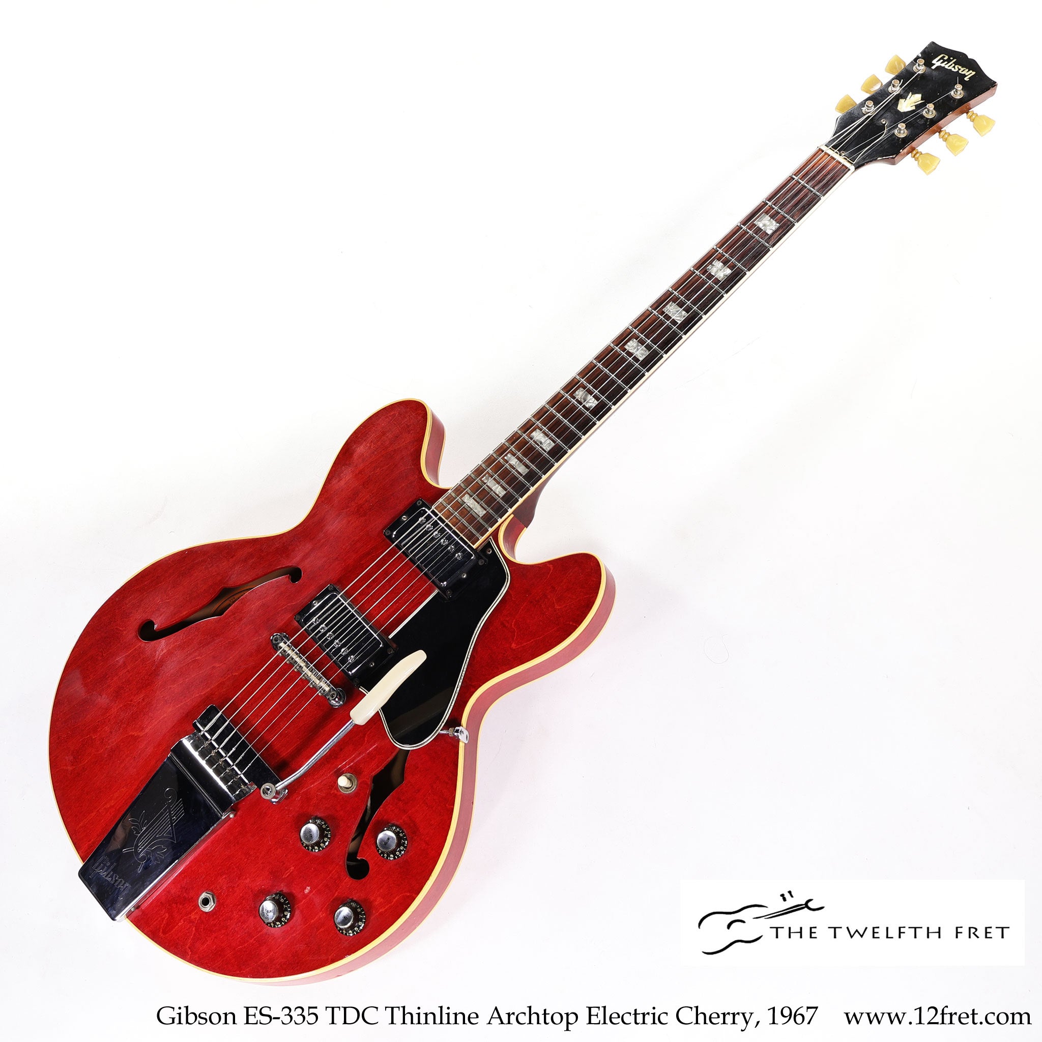 Gibson ES-335 TDC Thinline Archtop Electric Cherry, 1967 - The Twelfth Fret