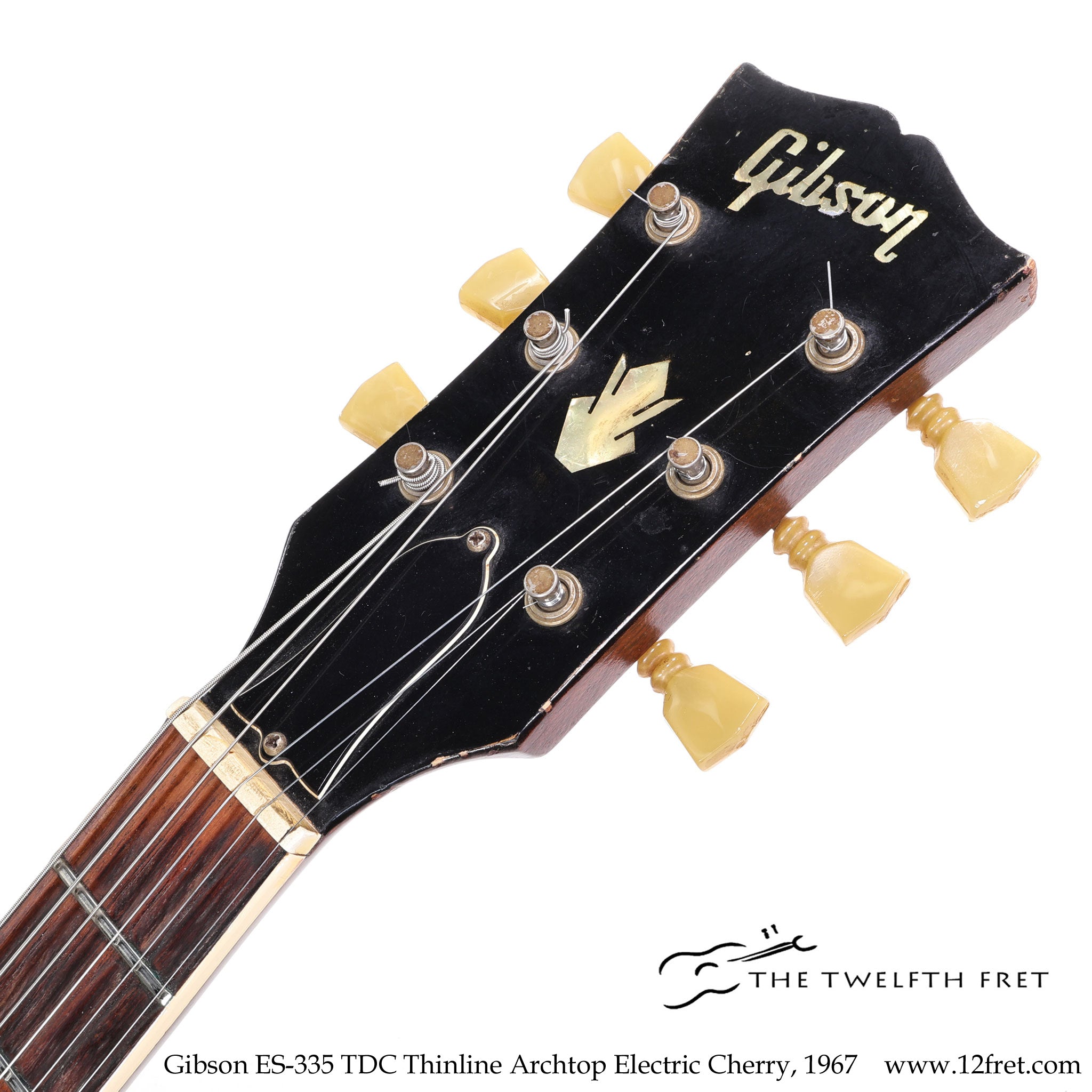 Gibson ES-335 TDC Thinline Archtop Electric Cherry, 1967 - The Twelfth Fret