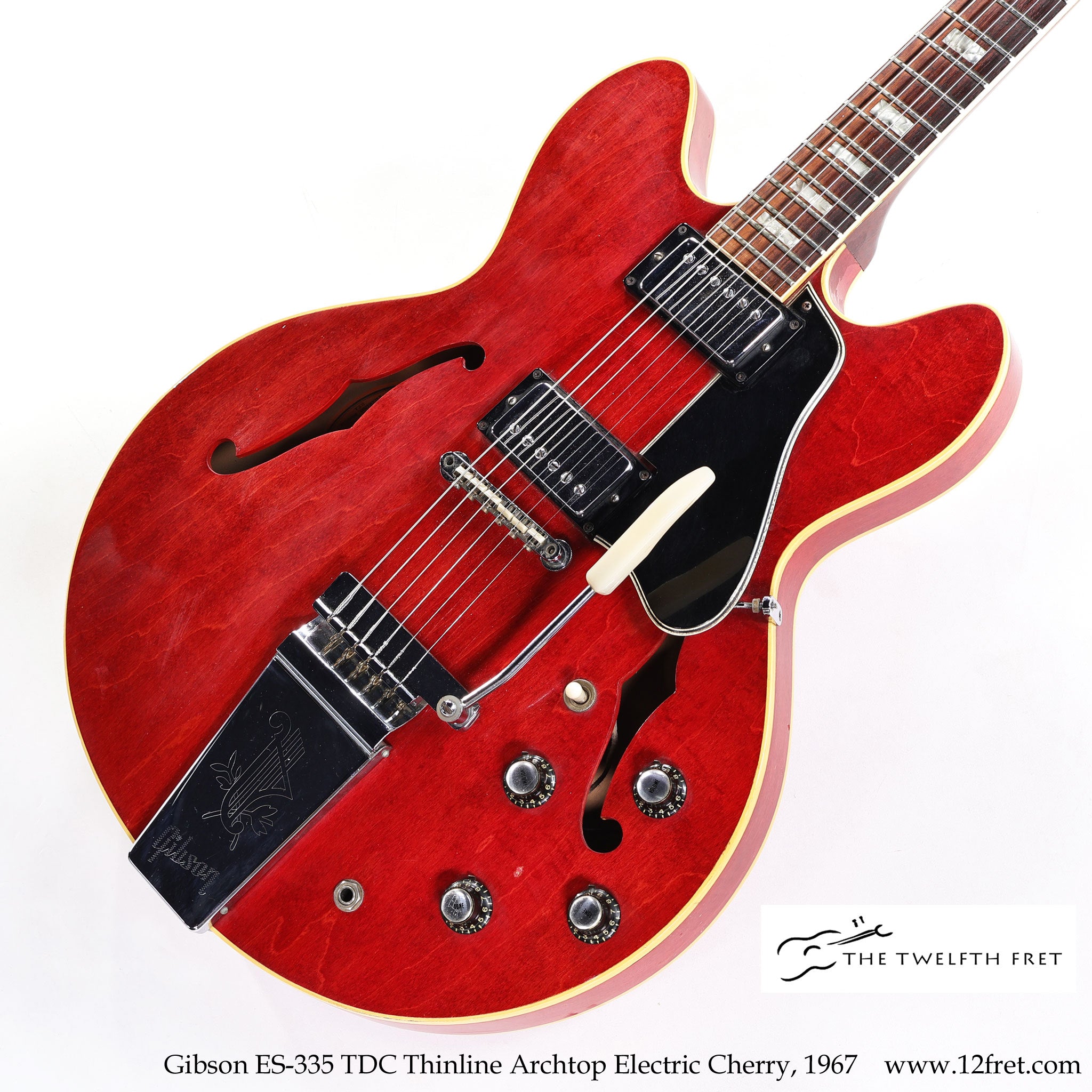 Gibson ES-335 TDC Thinline Archtop Electric Cherry, 1967 - The Twelfth Fret