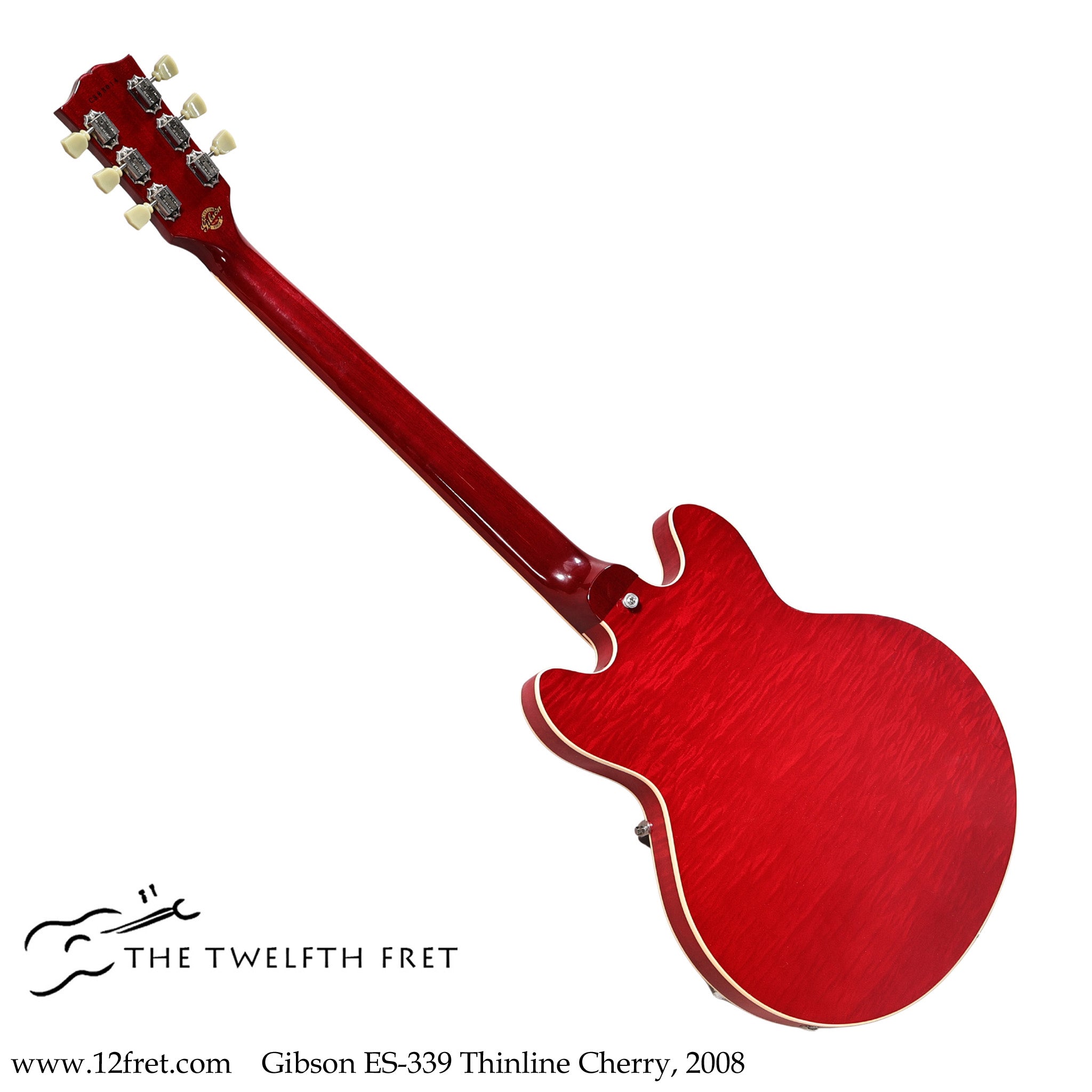 Gibson ES-339 Thinline Archtop Electric Guitar Cherry, 2008 - The