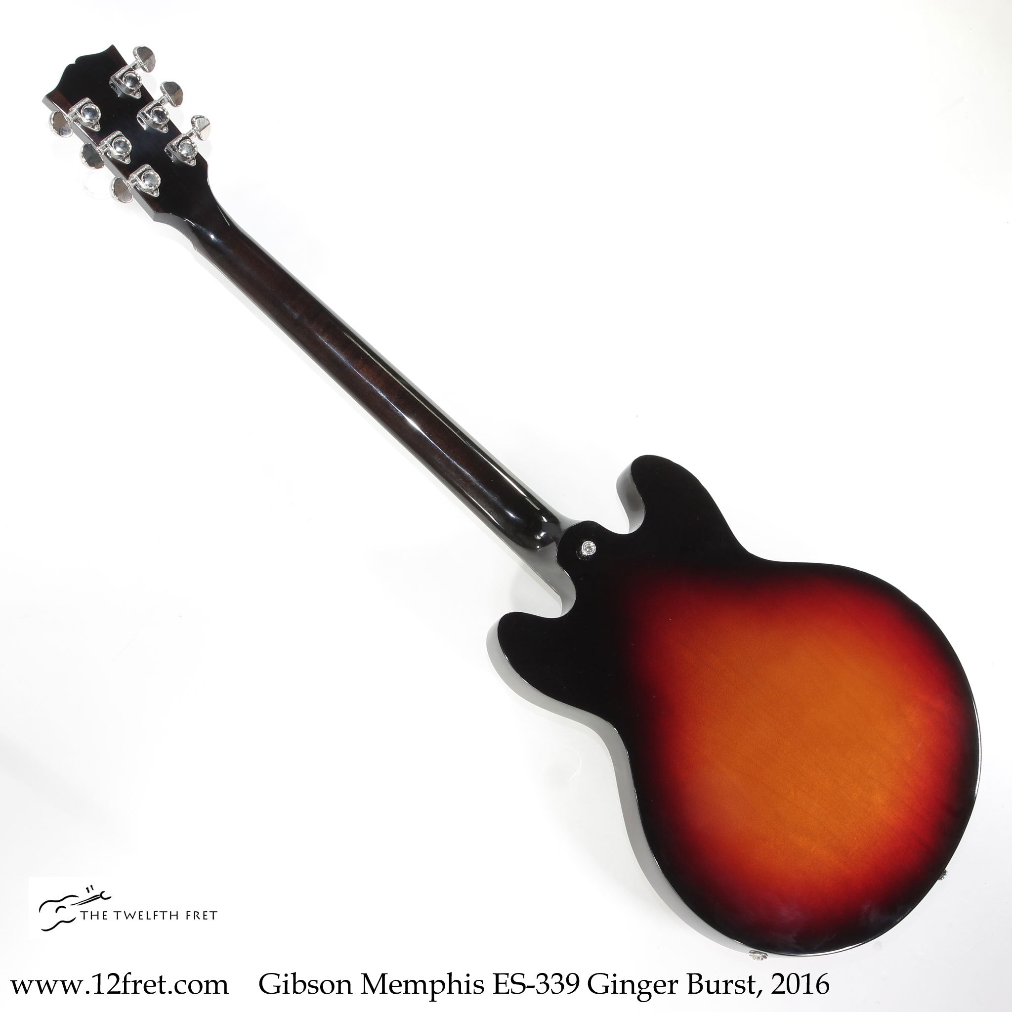 Gibson Memphis ES-339 Ginger Burst, 2016 - The Twelfth Fret