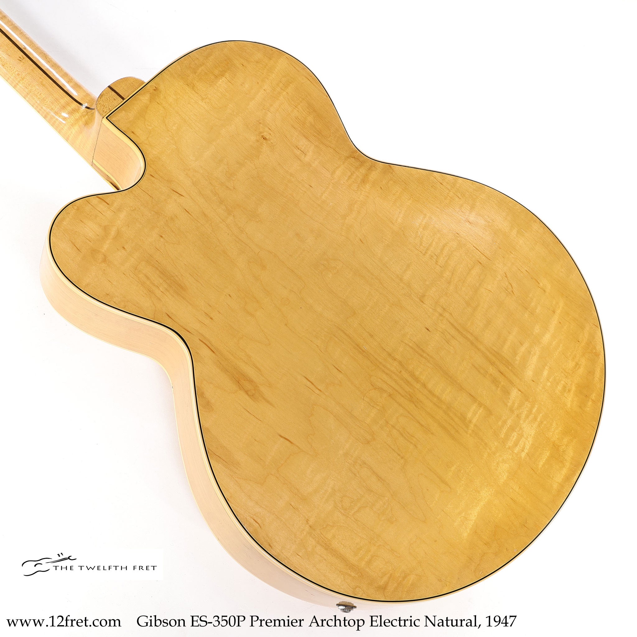 Gibson ES-350P Premier Archtop Electric Natural, 1947 - The Twelfth Fret