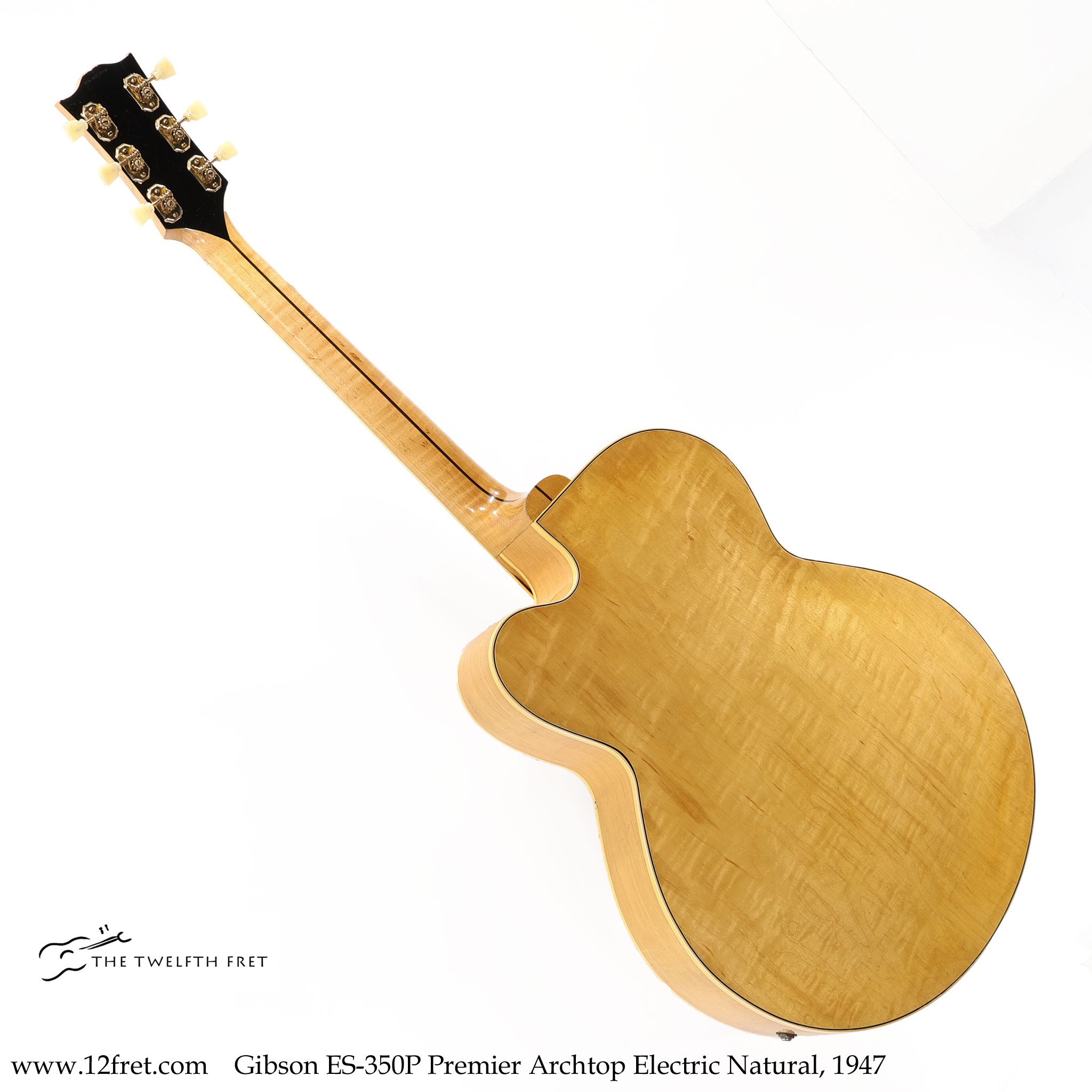 Gibson ES-350P Premier Archtop Electric Natural, 1947 - The Twelfth Fret