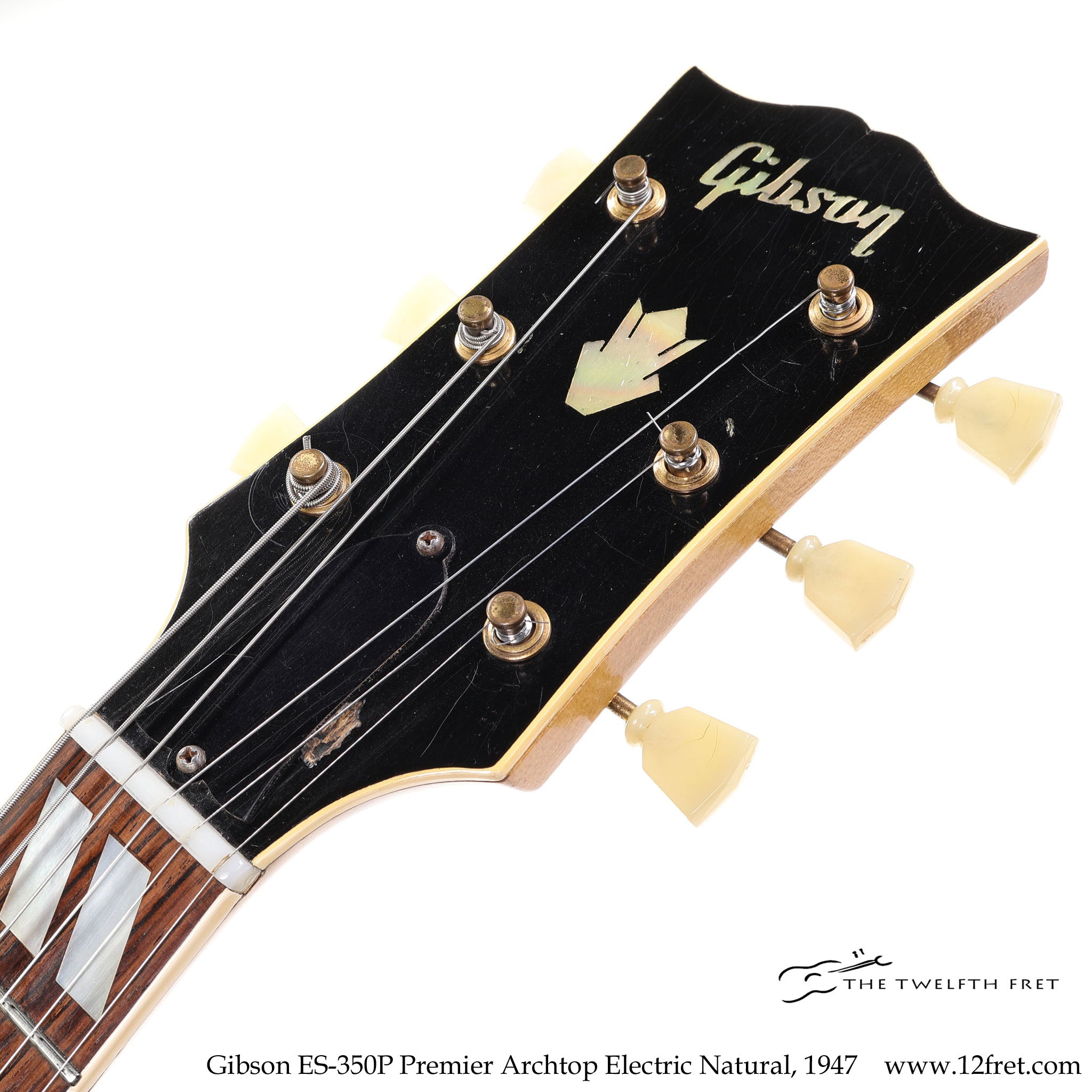 Gibson ES-350P Premier Archtop Electric Natural, 1947 - The Twelfth Fret