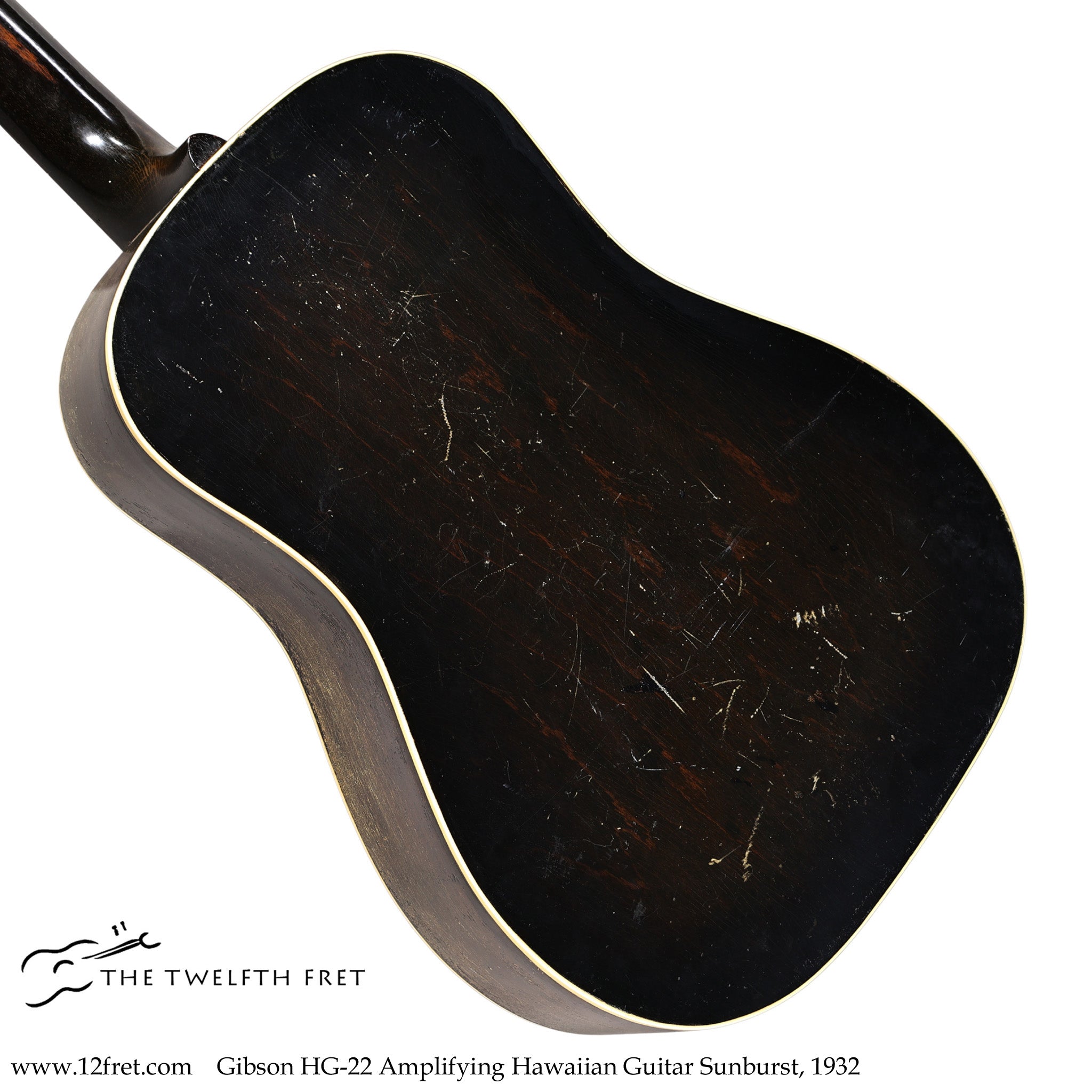 Gibson HG-22 Amplifying Hawaiian Guitar Sunburst, 1932 - The Twelfth Fret