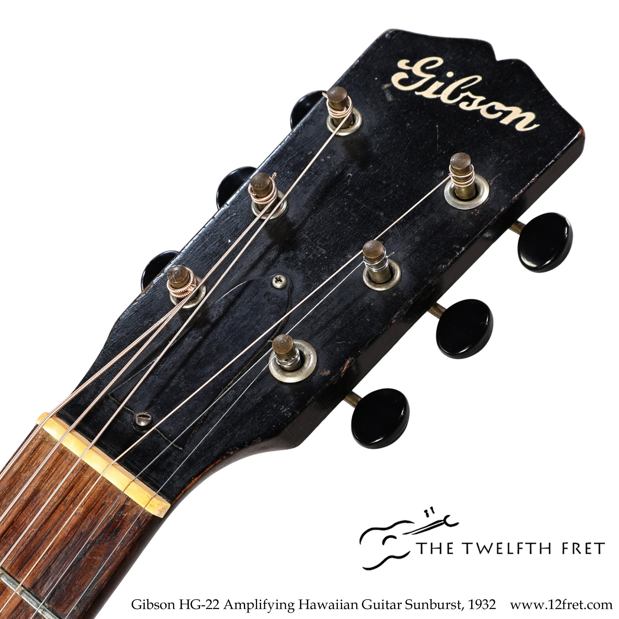 Gibson HG-22 Amplifying Hawaiian Guitar Sunburst, 1932 - The Twelfth Fret