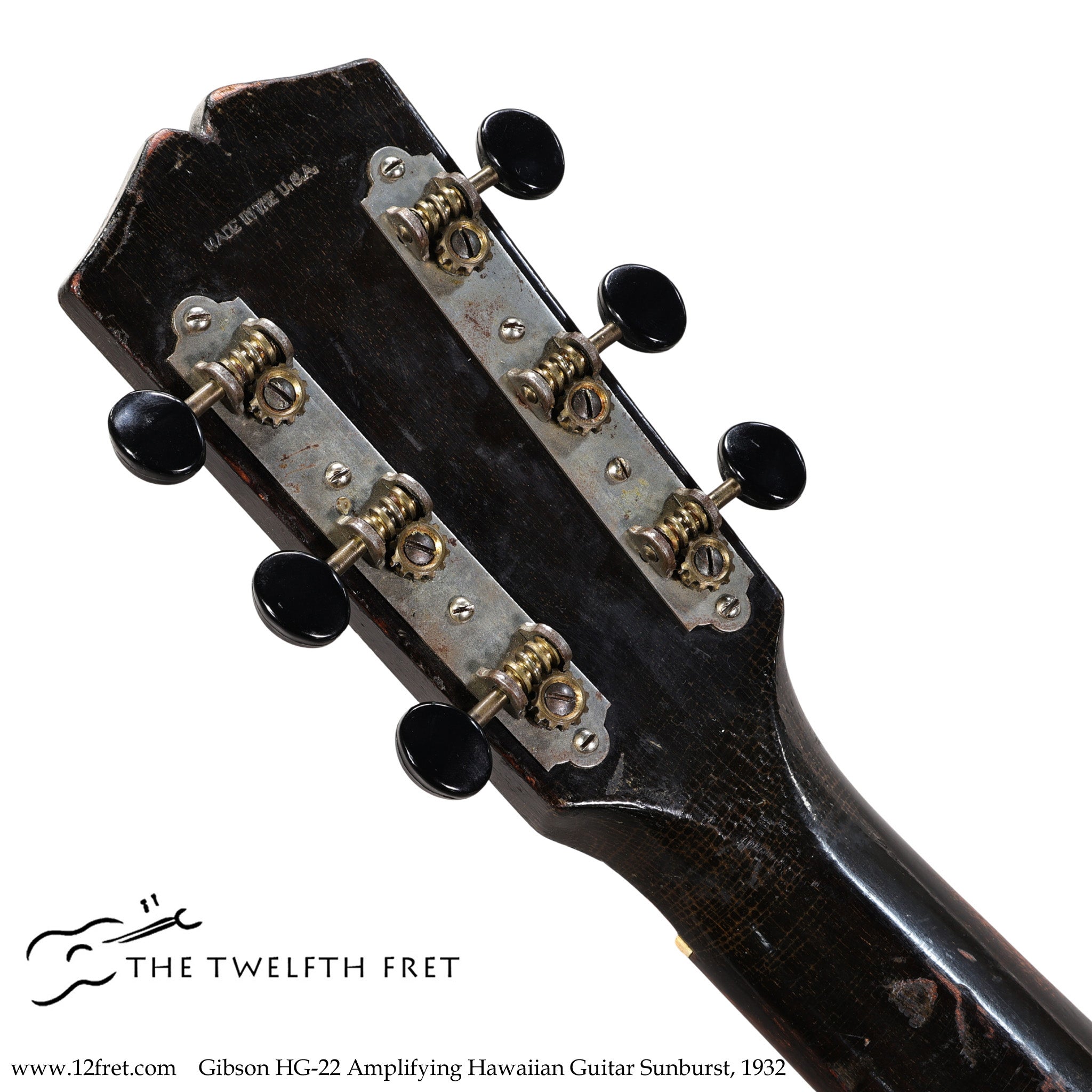 Gibson HG-22 Amplifying Hawaiian Guitar Sunburst, 1932 - The Twelfth Fret