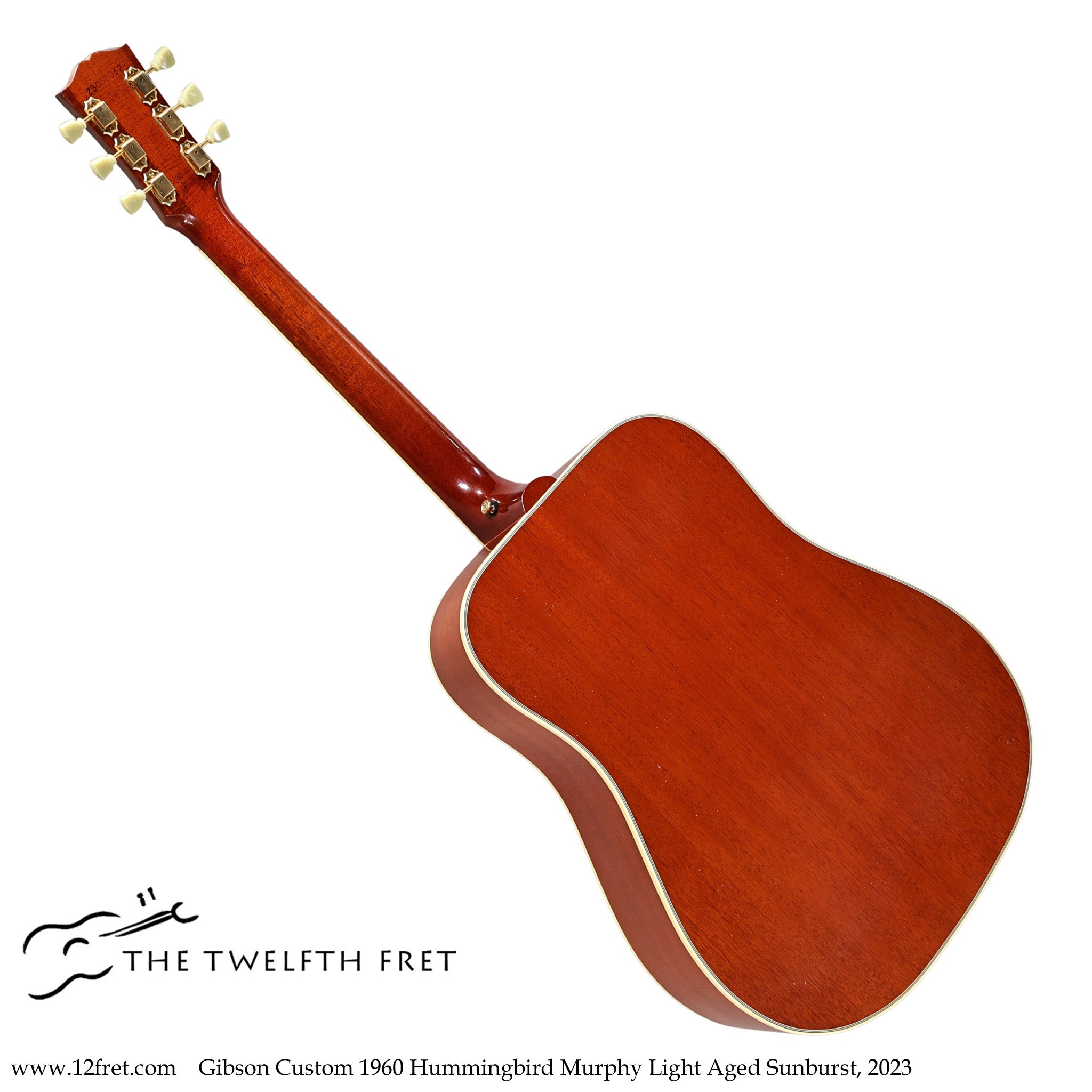 Gibson Custom 1960 Hummingbird Murphy Light Aged Sunburst, 2023 - The Twelfth Fret