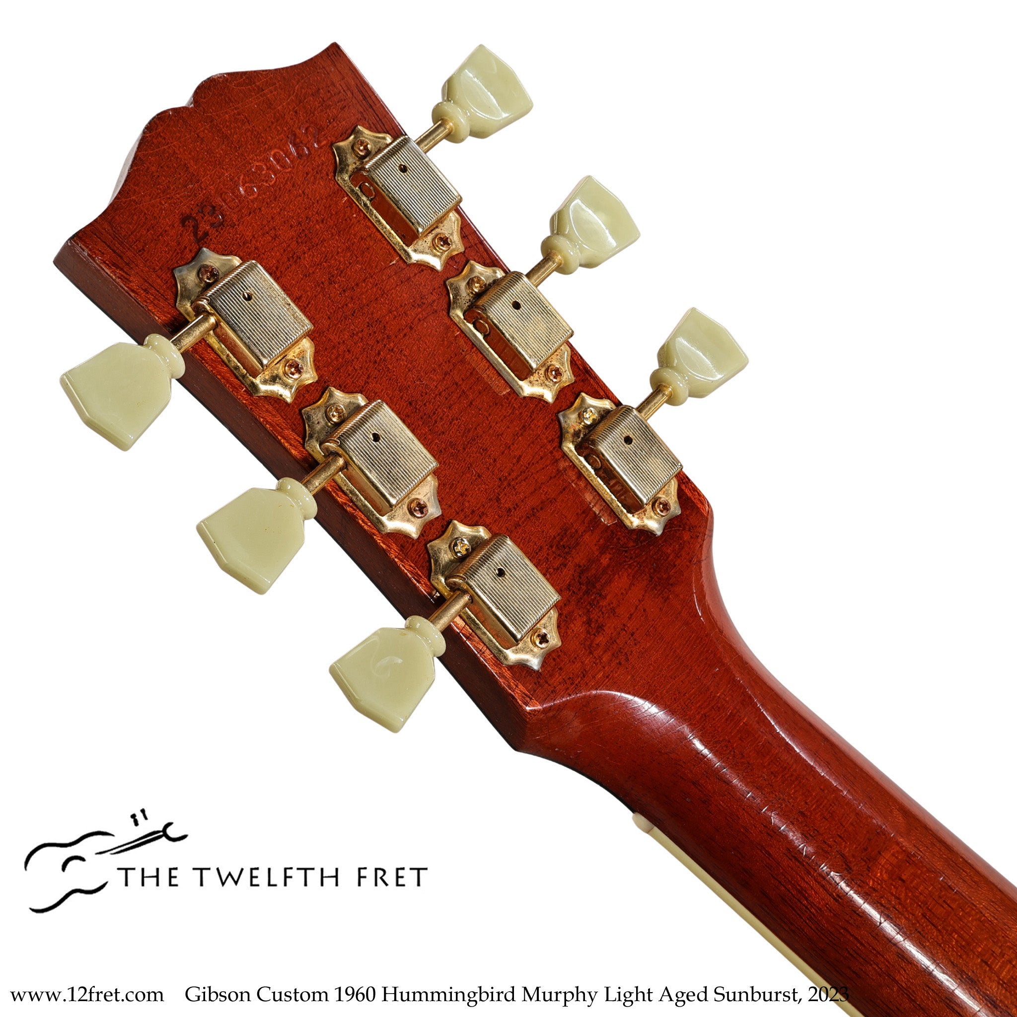 Gibson Custom 1960 Hummingbird Murphy Light Aged Sunburst, 2023 - The Twelfth Fret