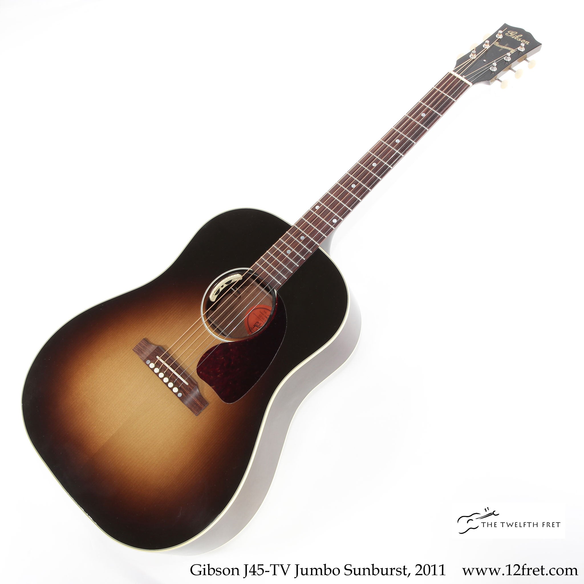 Gibson J45-TV Jumbo Sunburst, 2011 - The Twelfth Fret