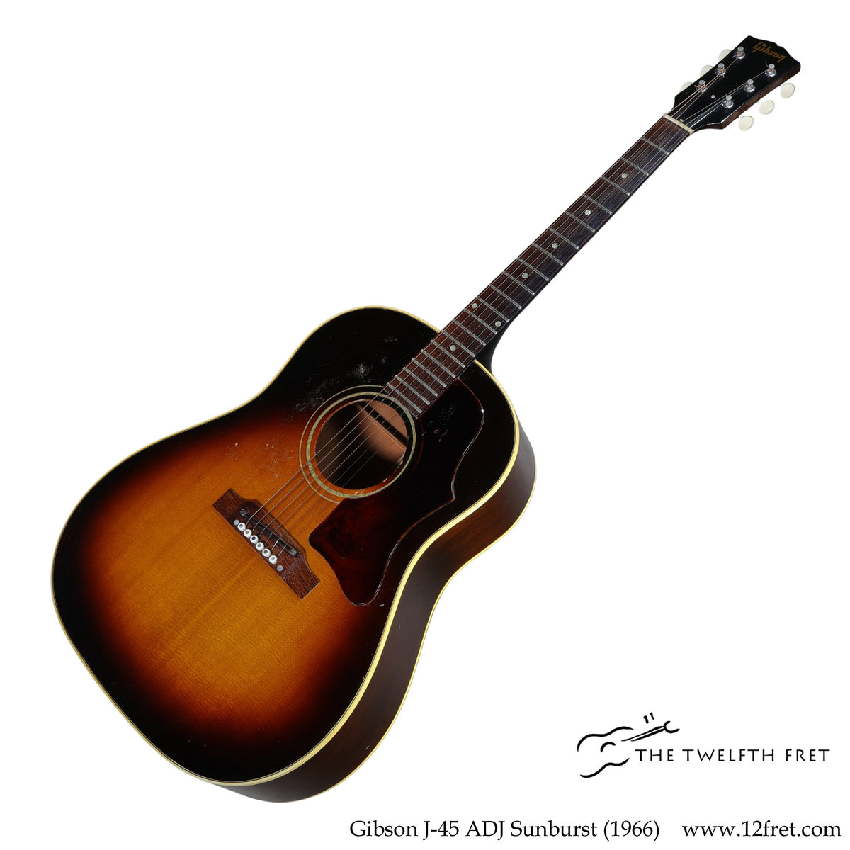Gibson J-45 ADJ Sunburst (1966) - The Twelfth Fret