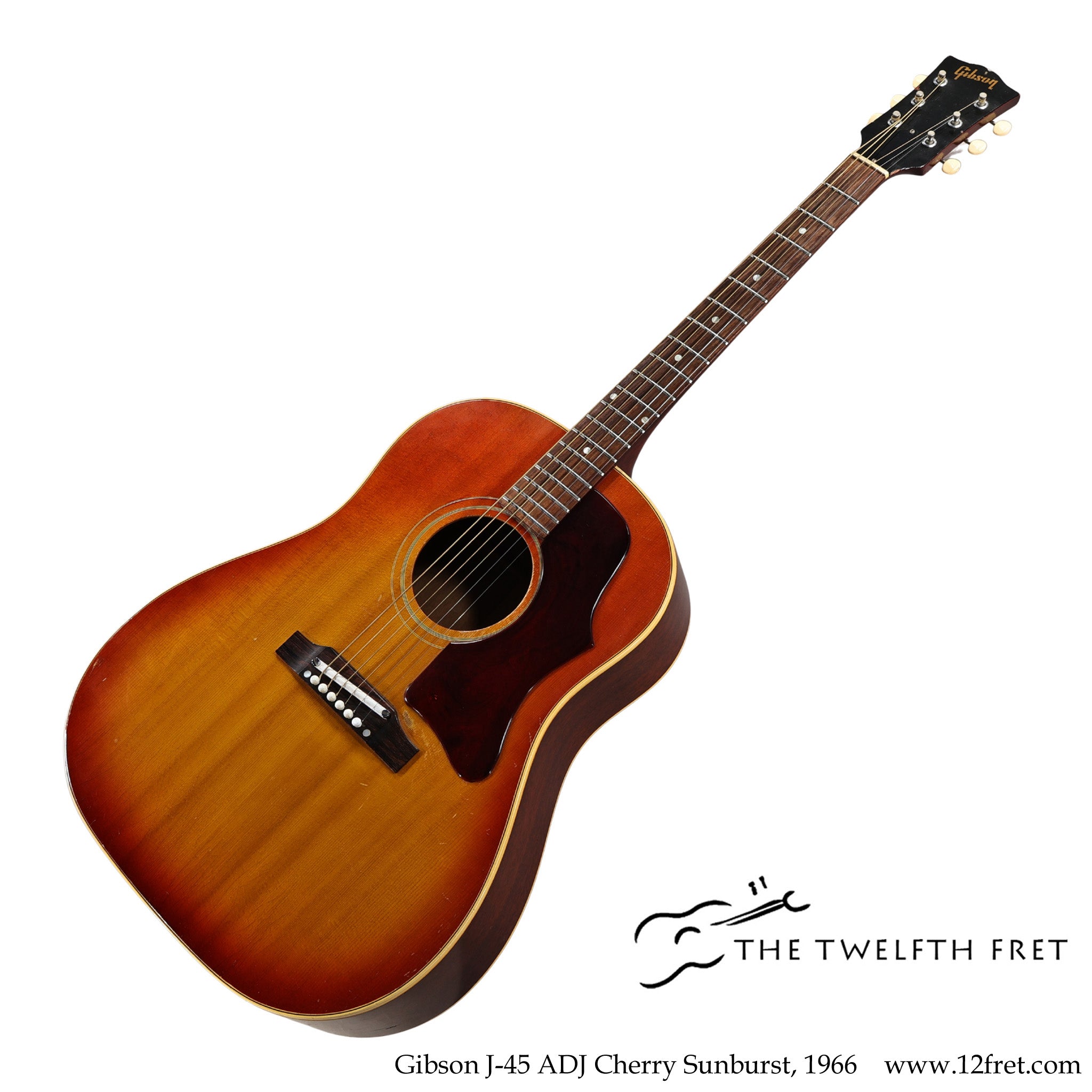 Gibson J-45 ADJ Cherry Sunburst, 1966 [USED]
