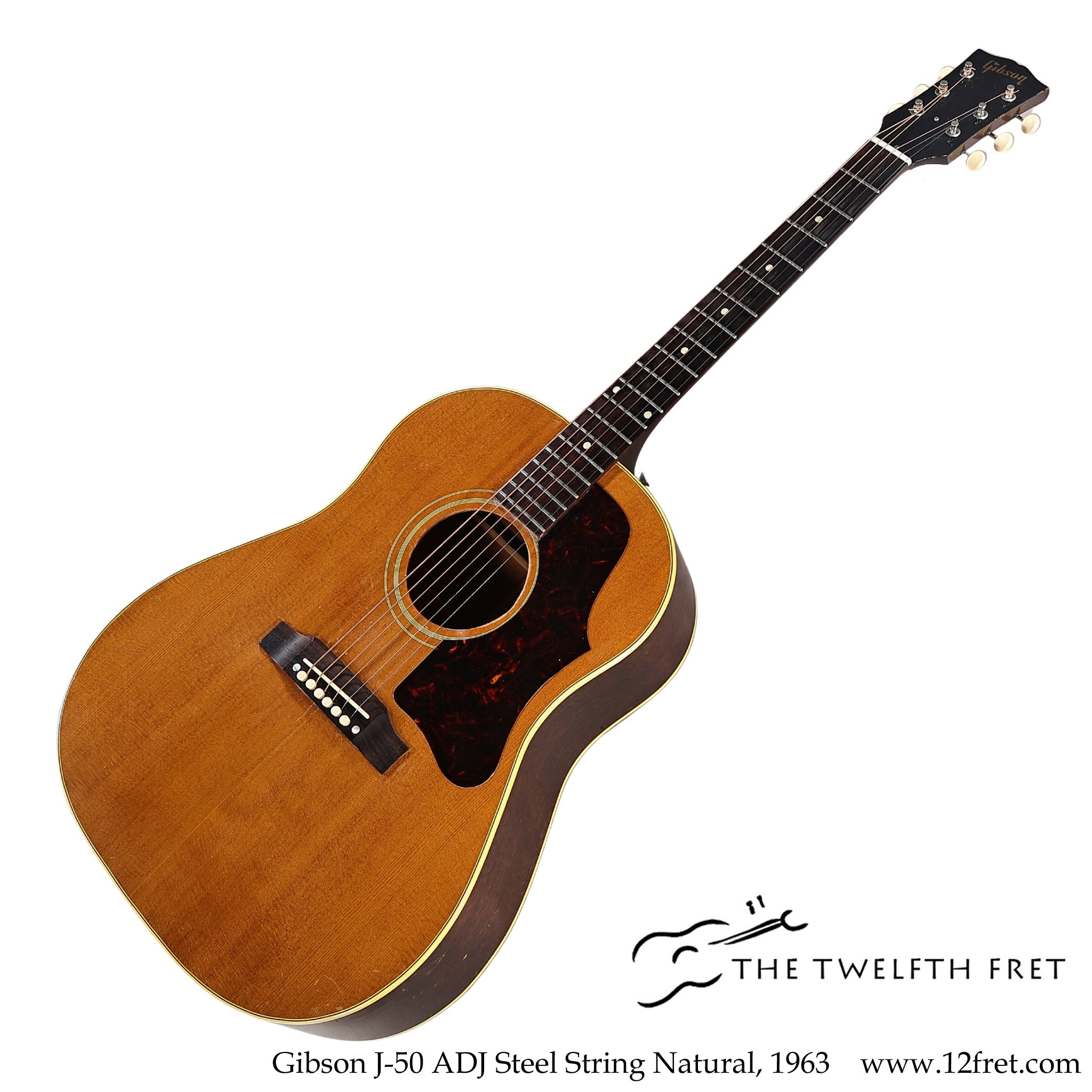 Gibson J-50 ADJ Steel String Natural, 1963 - The Twelfth Fret
